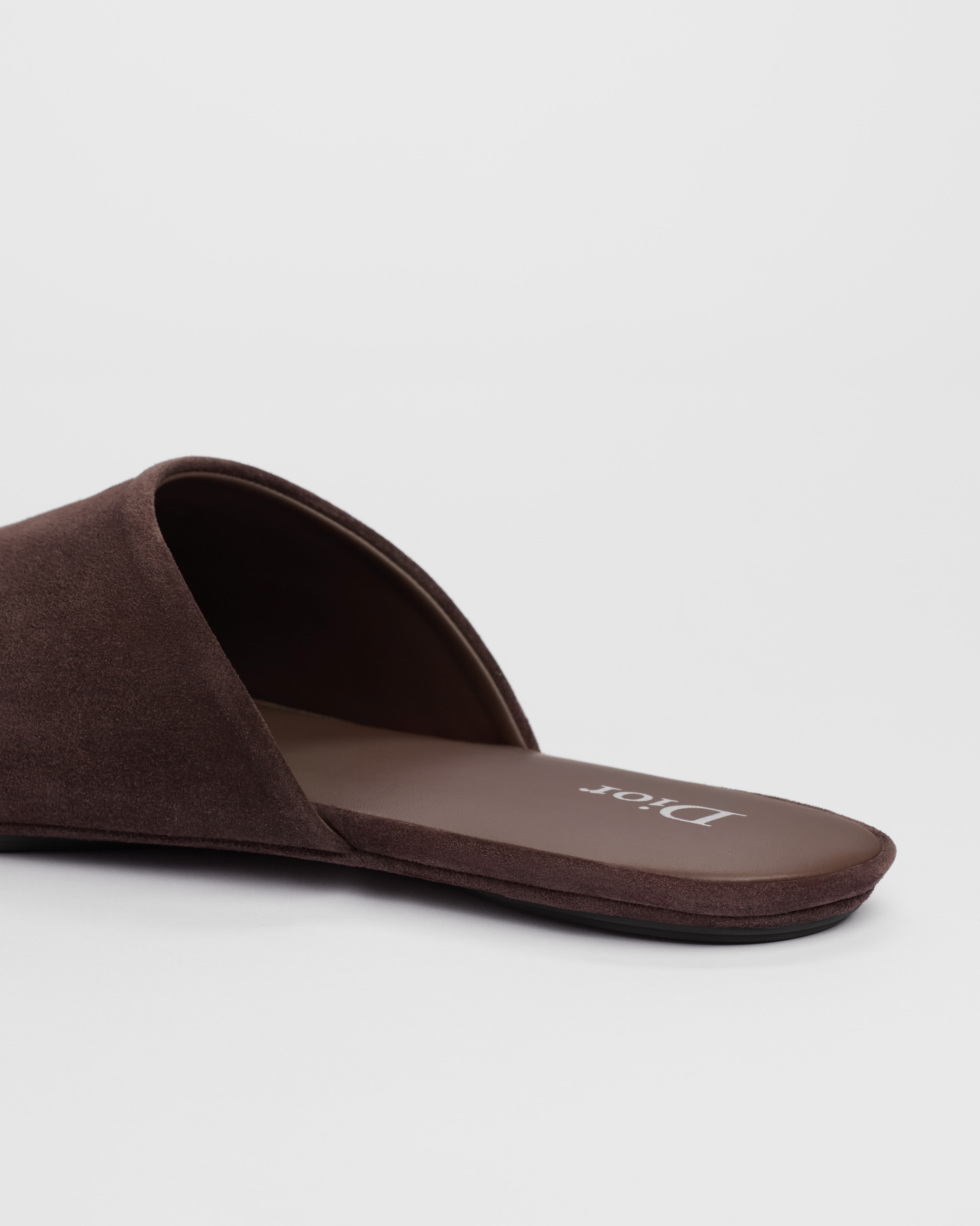 InDior 涼鞋 深棕色麂皮 E11