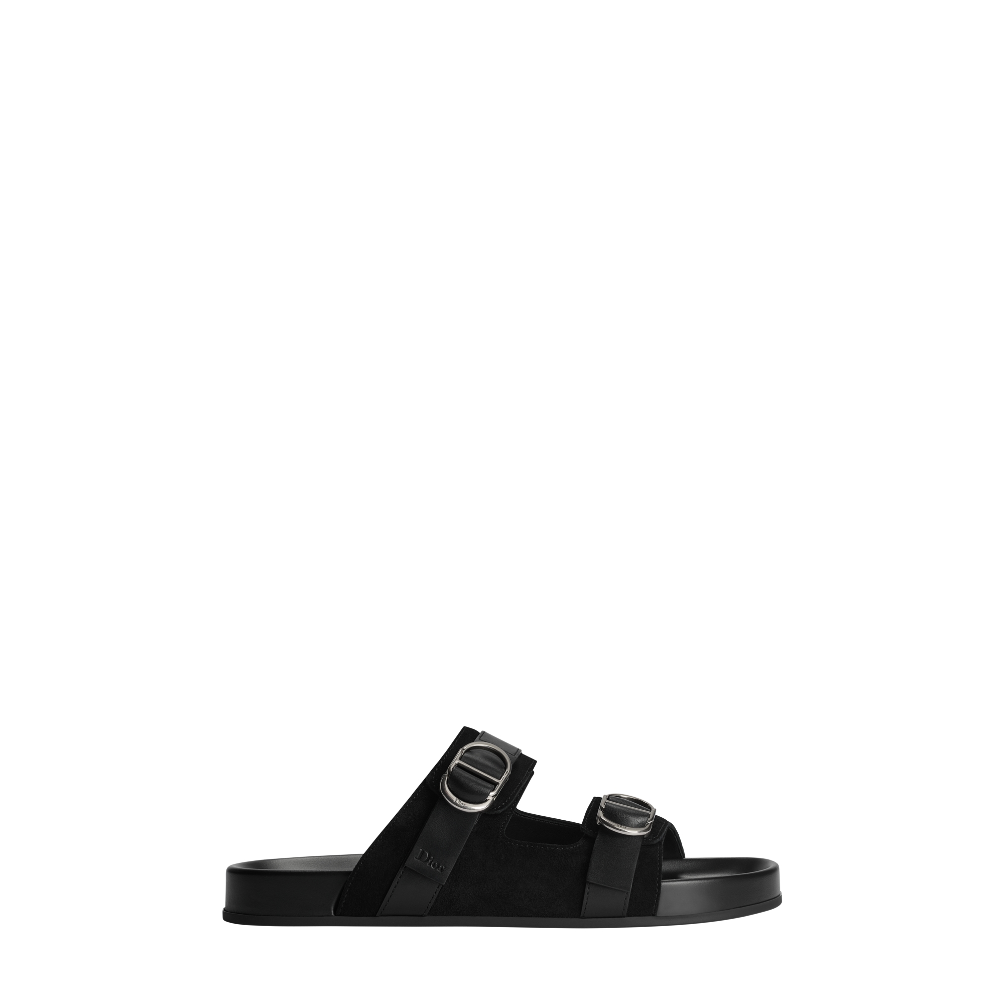  Black Suede Calfskin