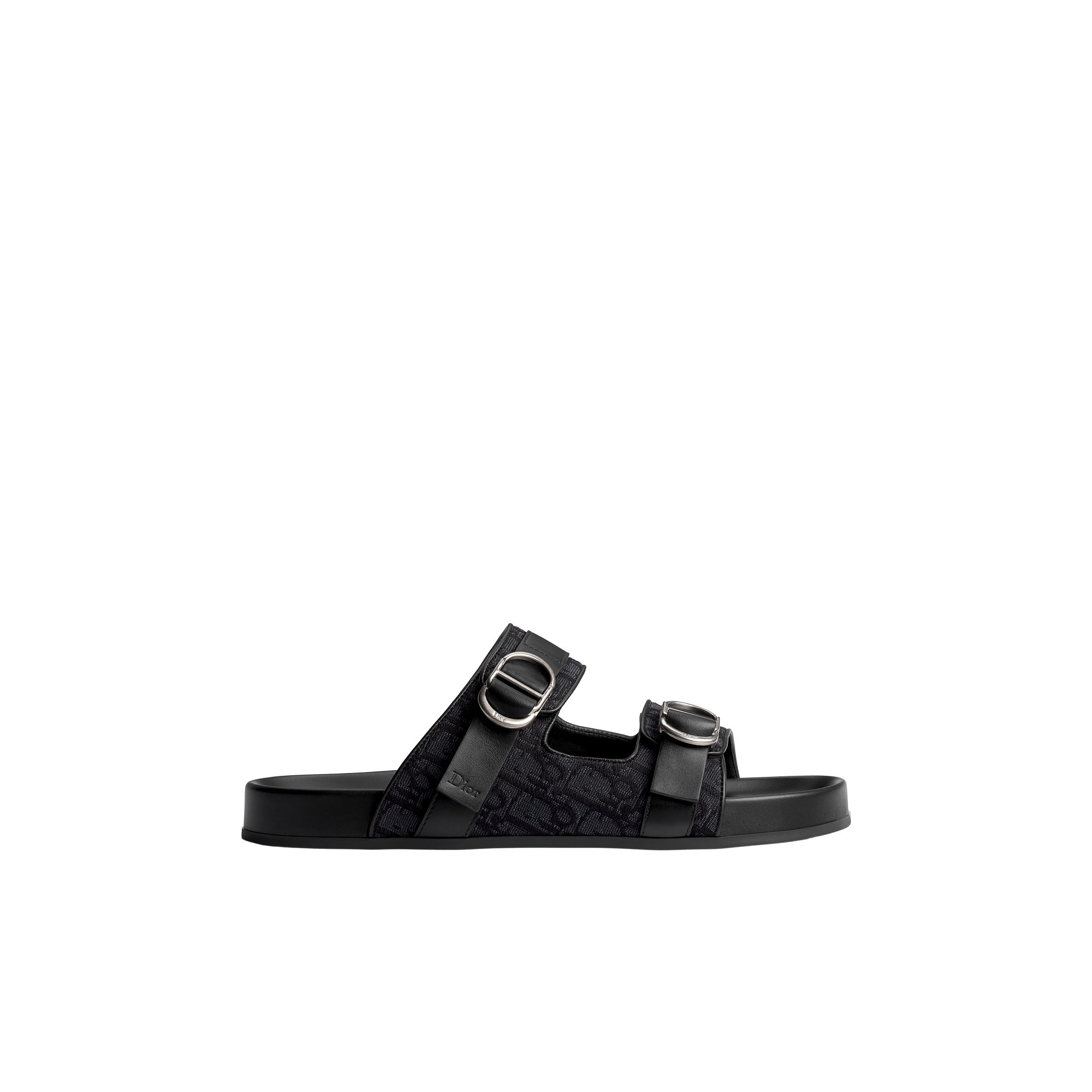  ผ้าแจ็กการ์ดลาย Dior Oblique สีดำ