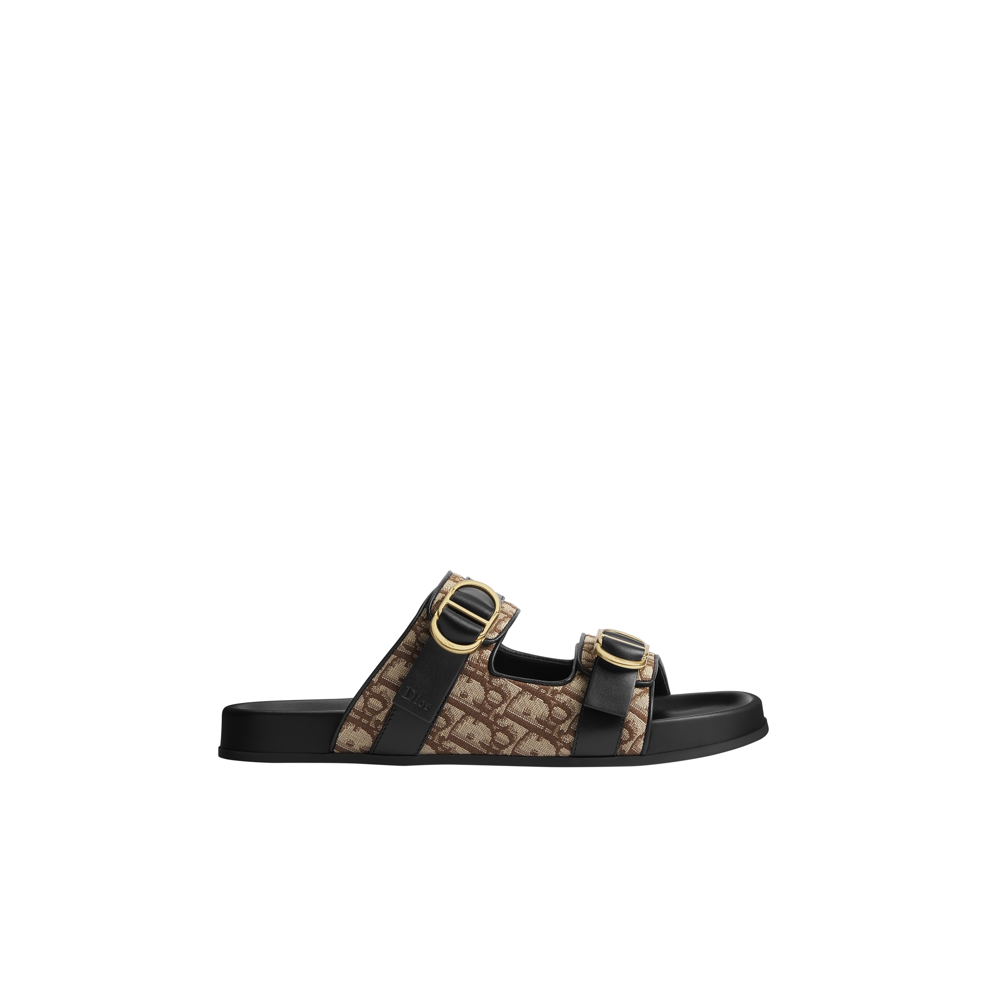  Dior Oblique en jacquard marrón