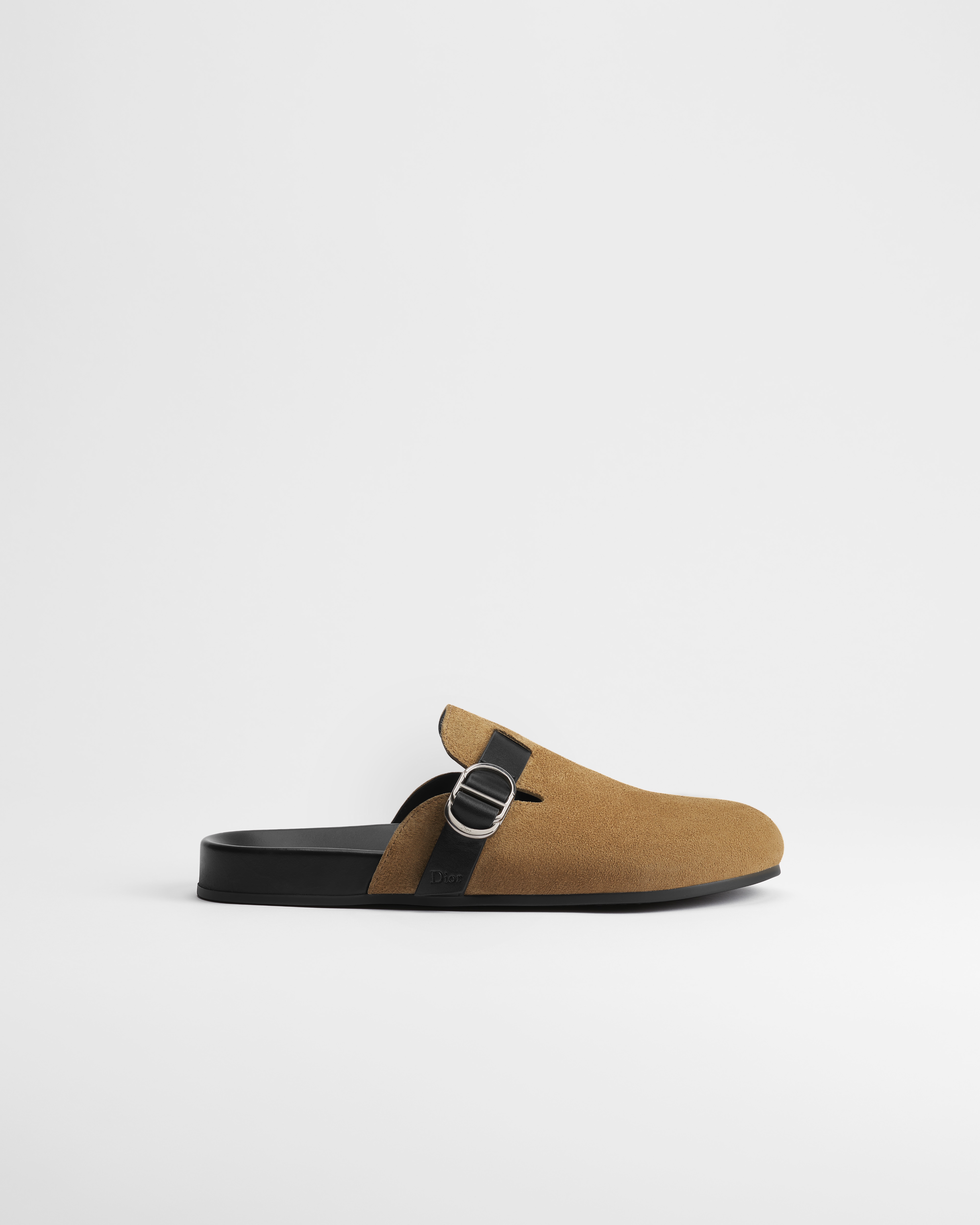 Dior Aqua Mule Light Brown Suede Calfskin E02