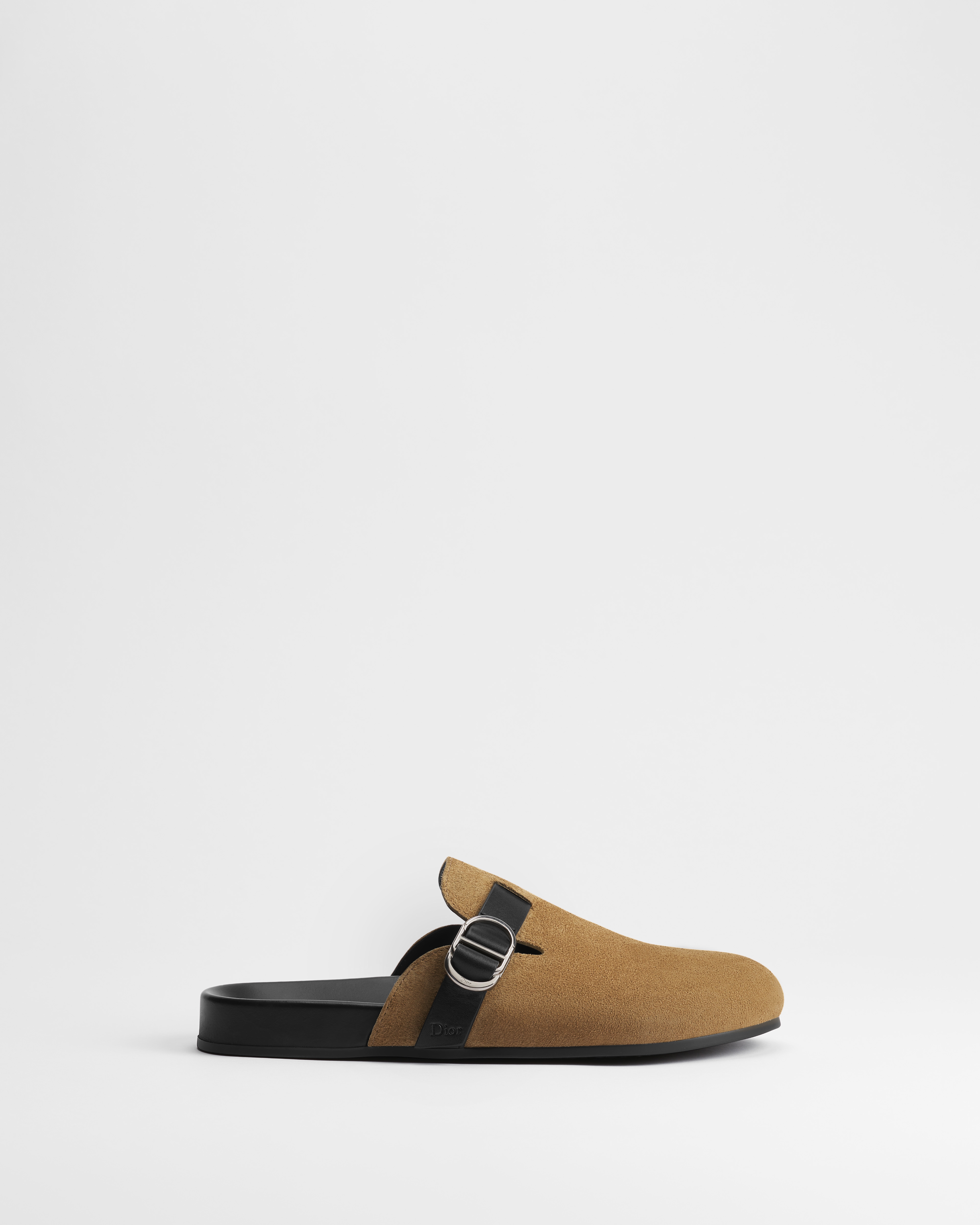 Dior Aqua Mule Light Brown Suede Calfskin E02