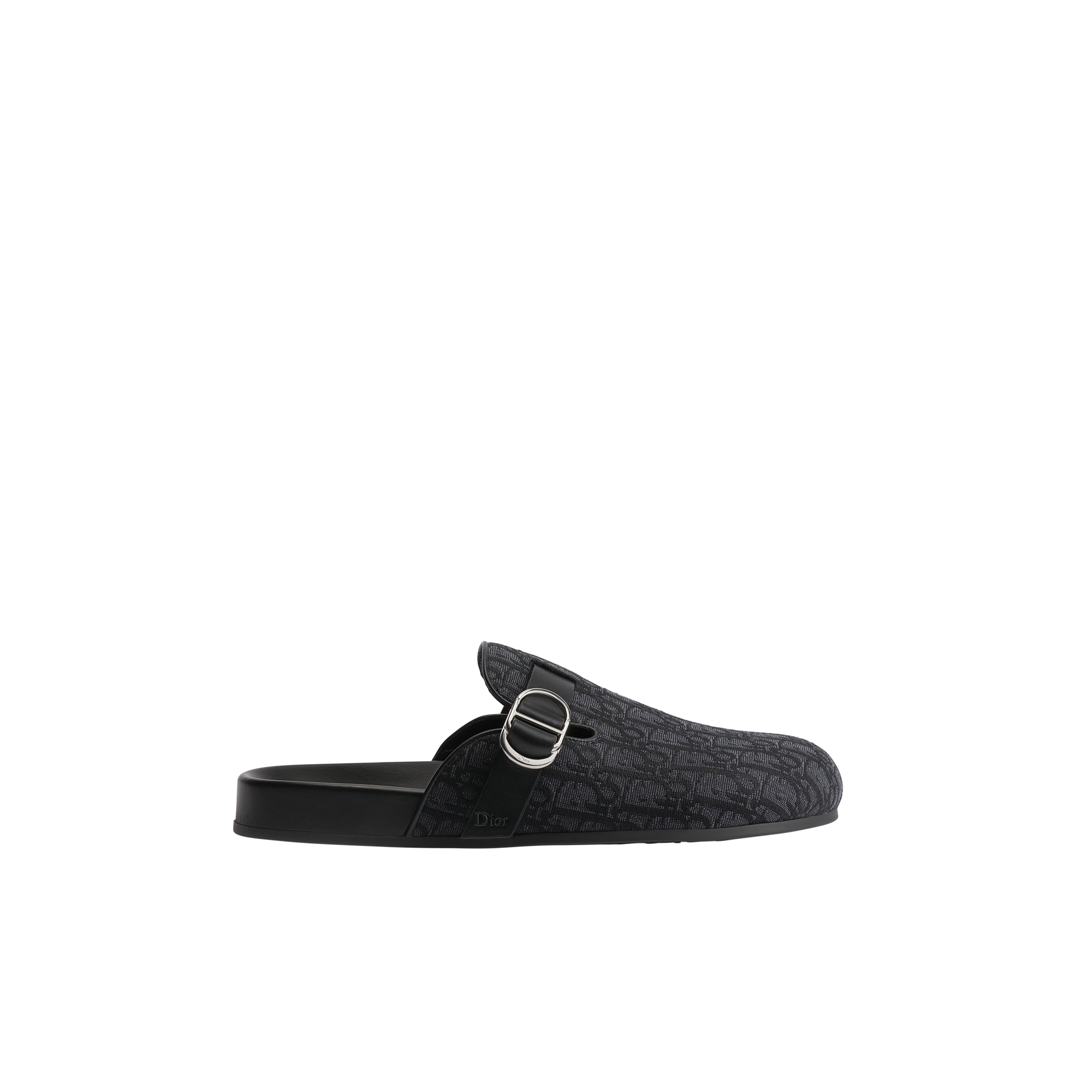 Dior Aqua Mule Black Dior Oblique Jacquard | DIOR