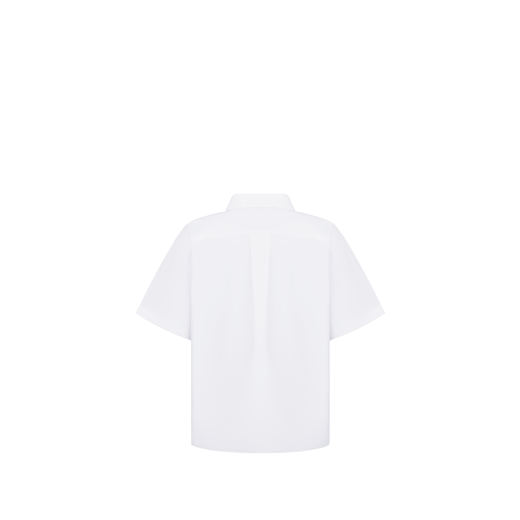 キッズ ショートスリーブ シャツ コットンポプリン E08