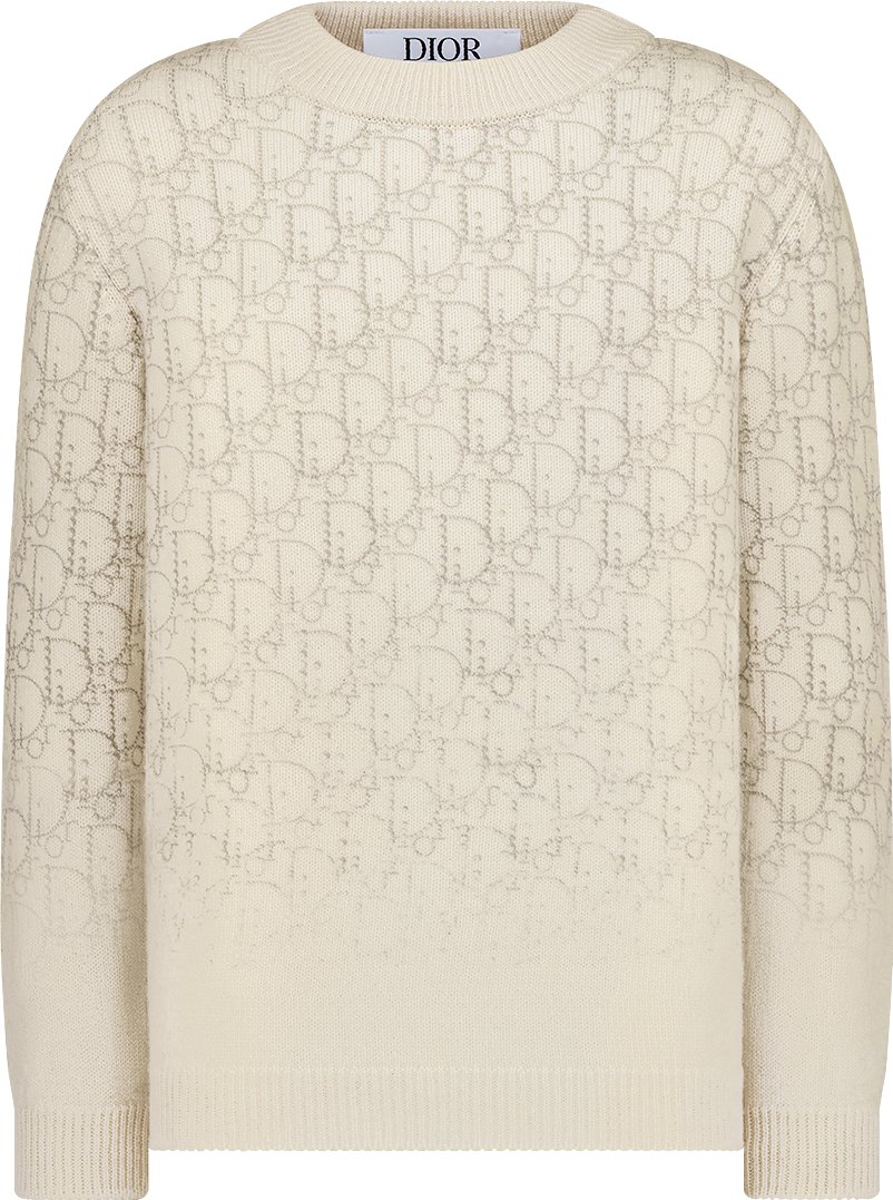 Dior white sweater cheap