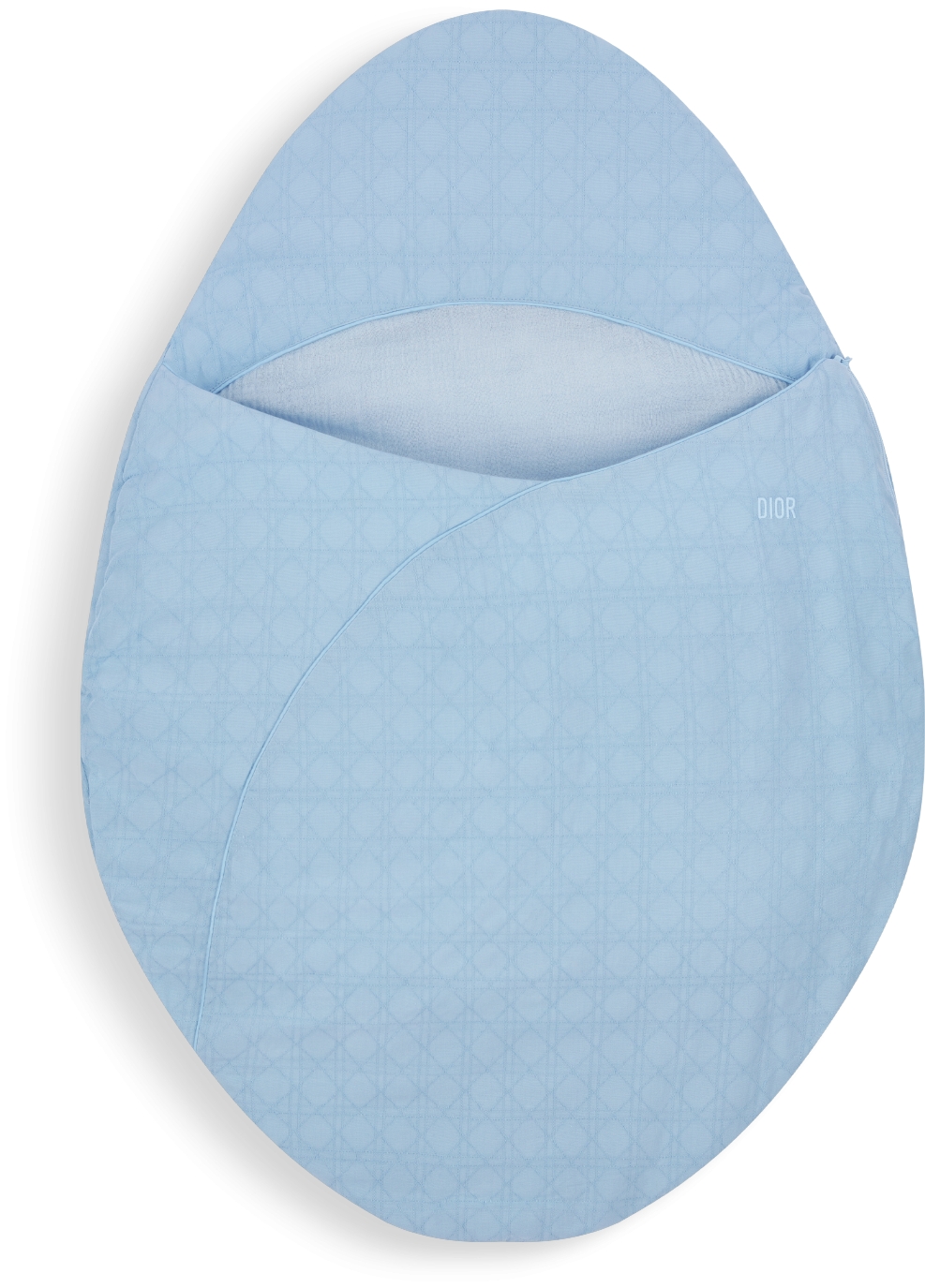 Sleeping Bag Sky Blue Cannage Cotton Voile DIOR