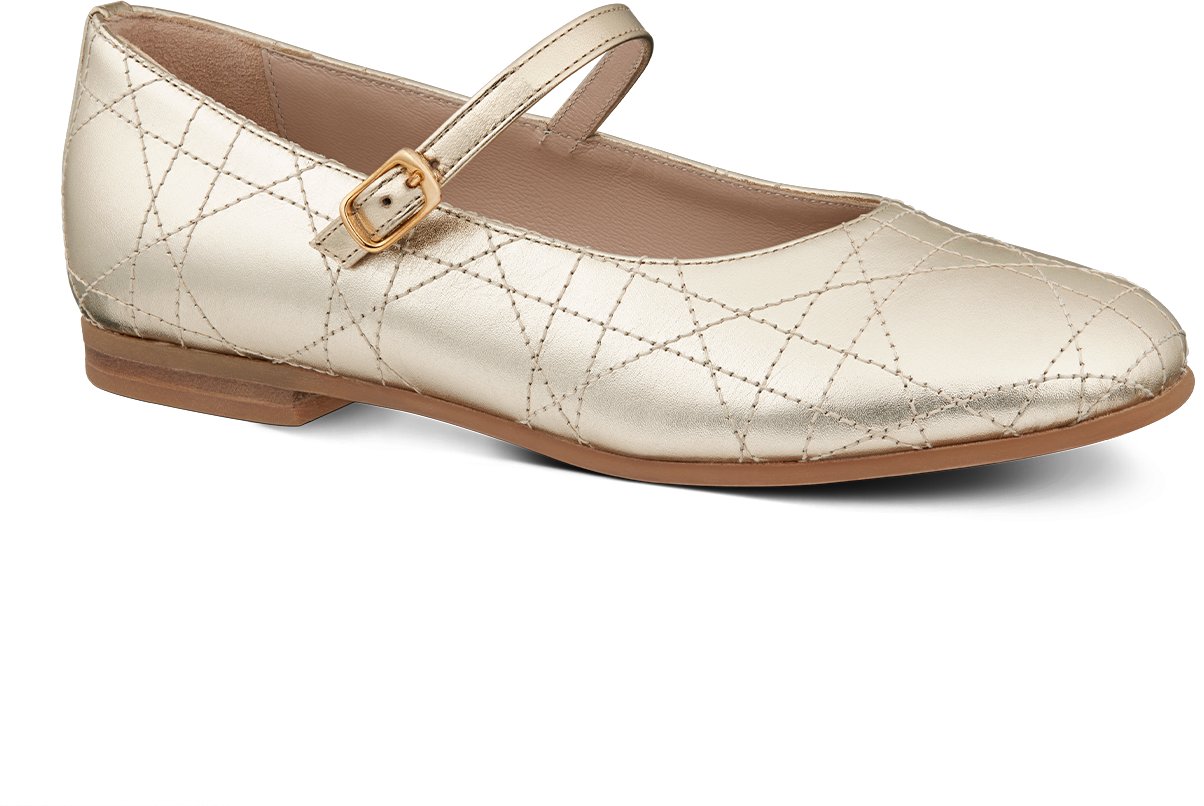 Kids' Ballet Flat Three quarter closed view
