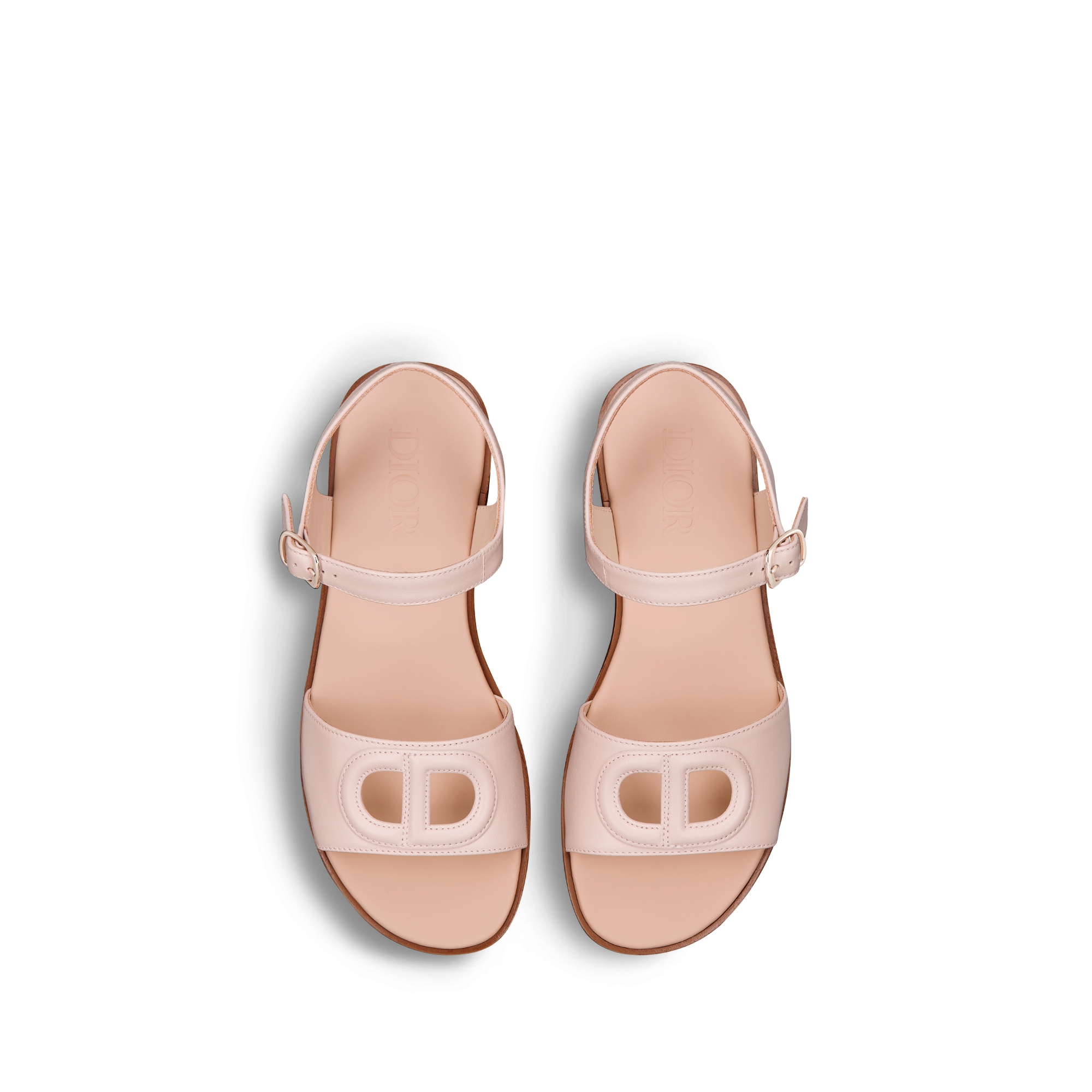 Kids' Sandal Pale Pink Calfskin E06