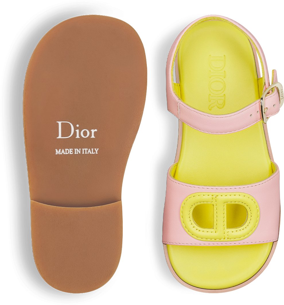 Baby Sandal Unfolded view