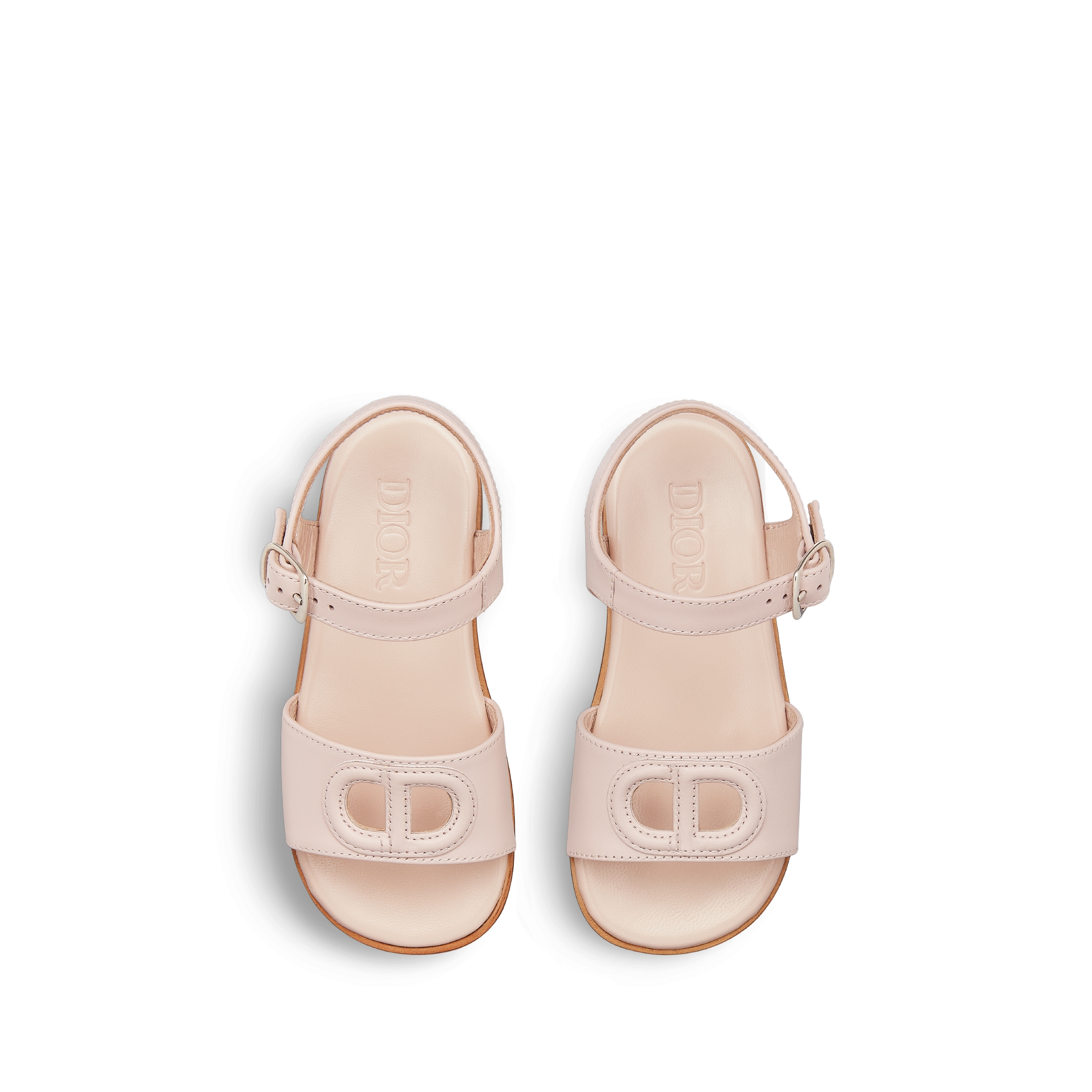 Baby Sandal Pale Pink Calfskin E06