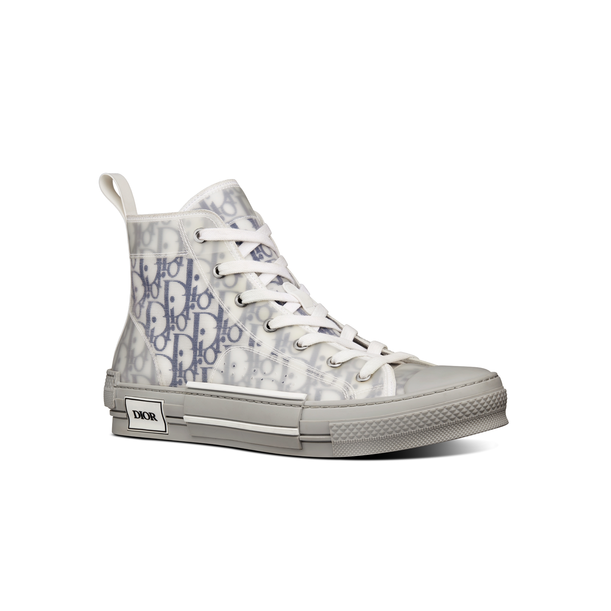 Dior ホワイト B23 League High-Top Sneaker White and Black Dior Oblique