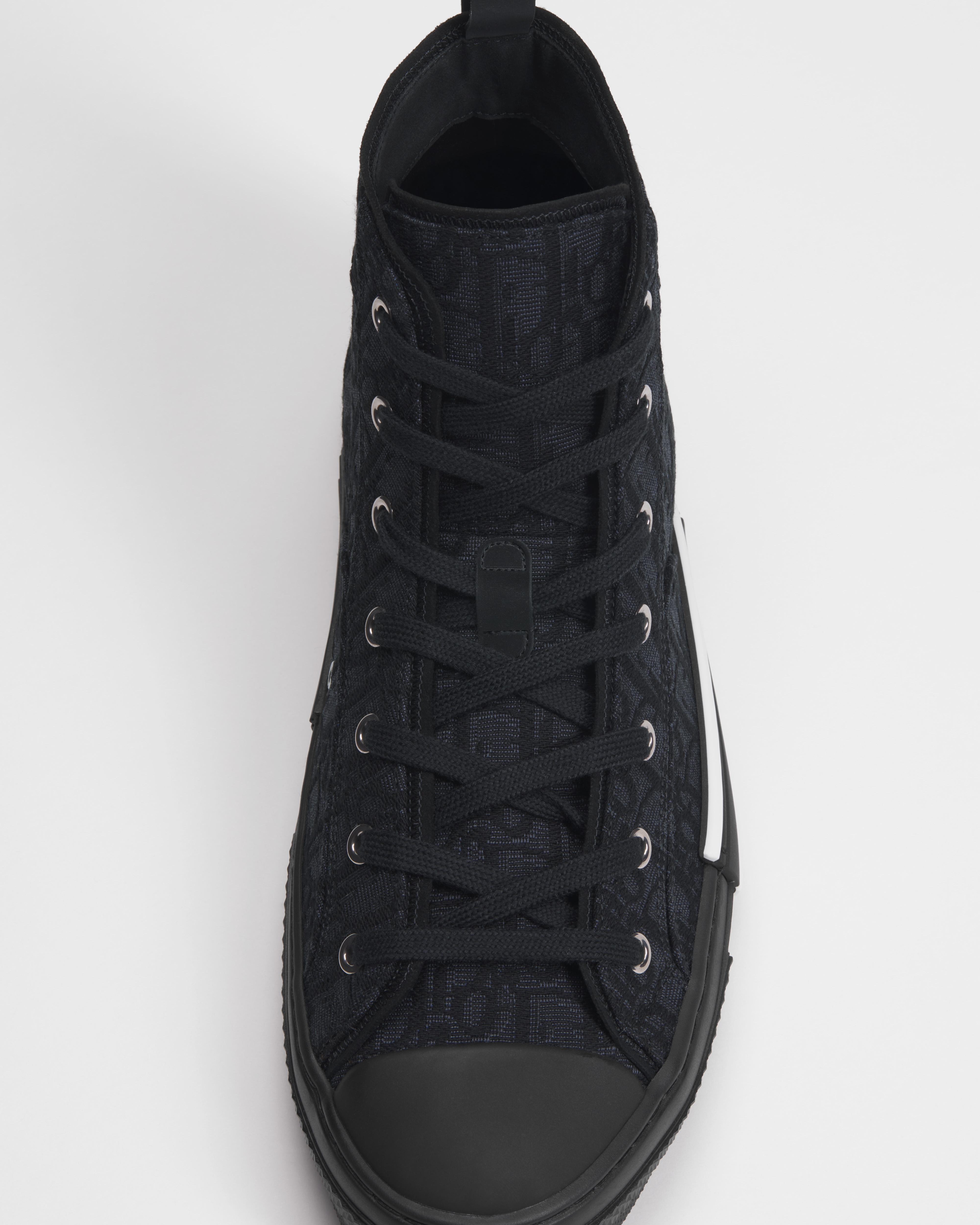 Sneaker B23 League haute Toile jacquard Dior Oblique noir E12