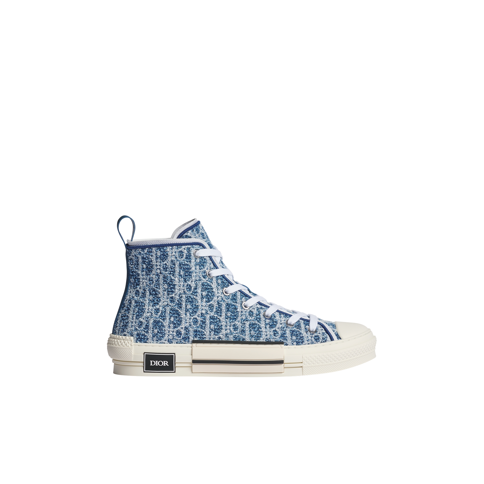 Dioriviera B23 League High-Top Sneaker Blue and White Spongy Dior