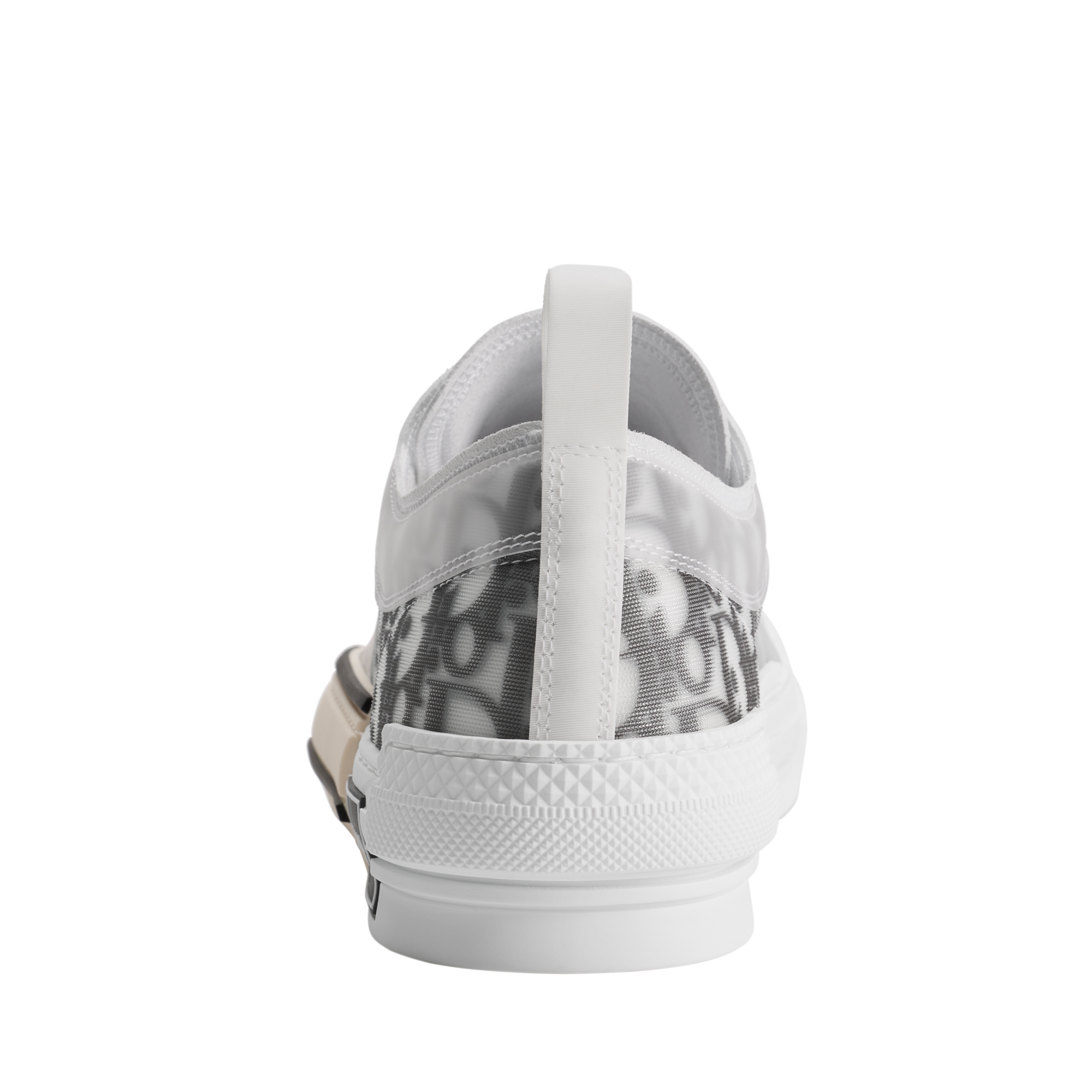 B23 League Low-Top Sneaker White and Black Dior Oblique Canvas E10