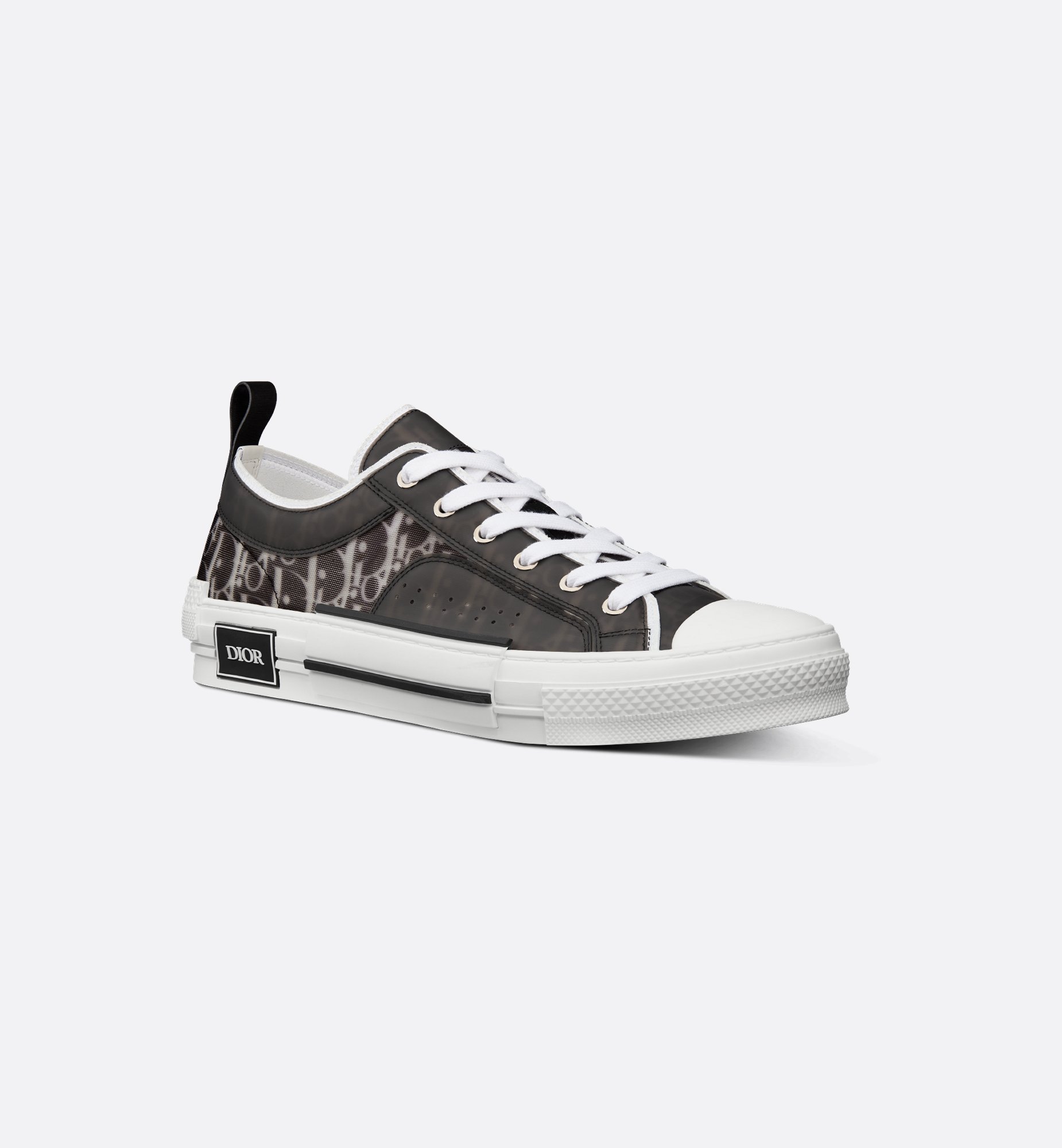 B23 League Low-Top Sneaker White and Black Dior Oblique B23 League Low-Top Sneaker White and Black Dior Oblique