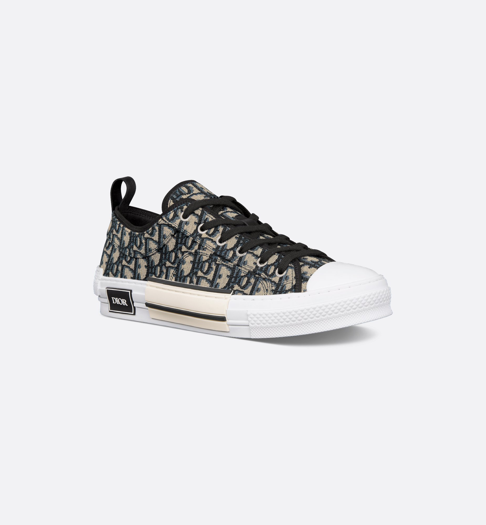 B23 League Low-Top Sneaker Beige and Black Dior Oblique Jacquard | DIOR