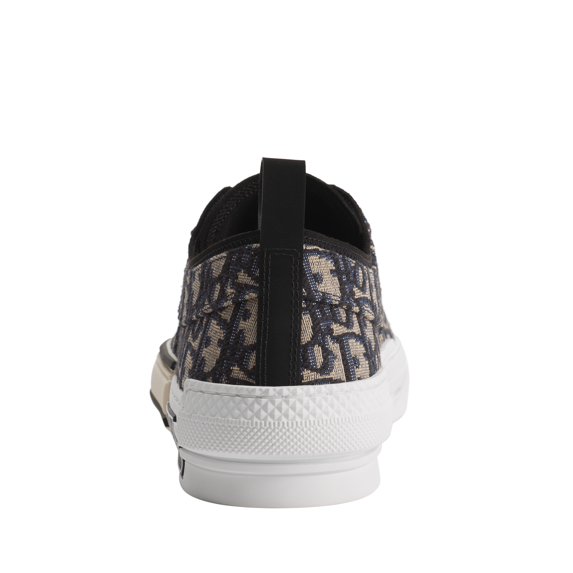 B23 League Low-Top Sneaker Beige and Black Dior Oblique Jacquard E08