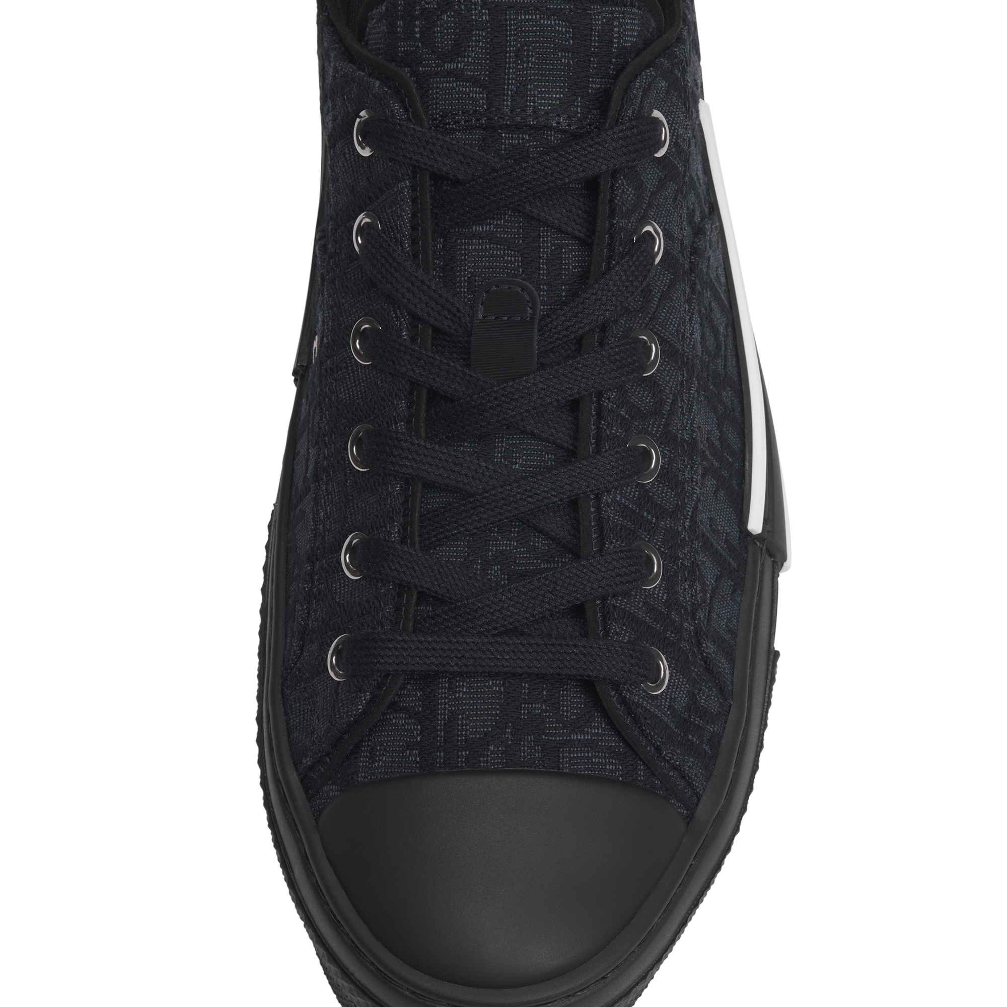 B23 League Low-Top Sneaker Black Dior Oblique Jacquard E12