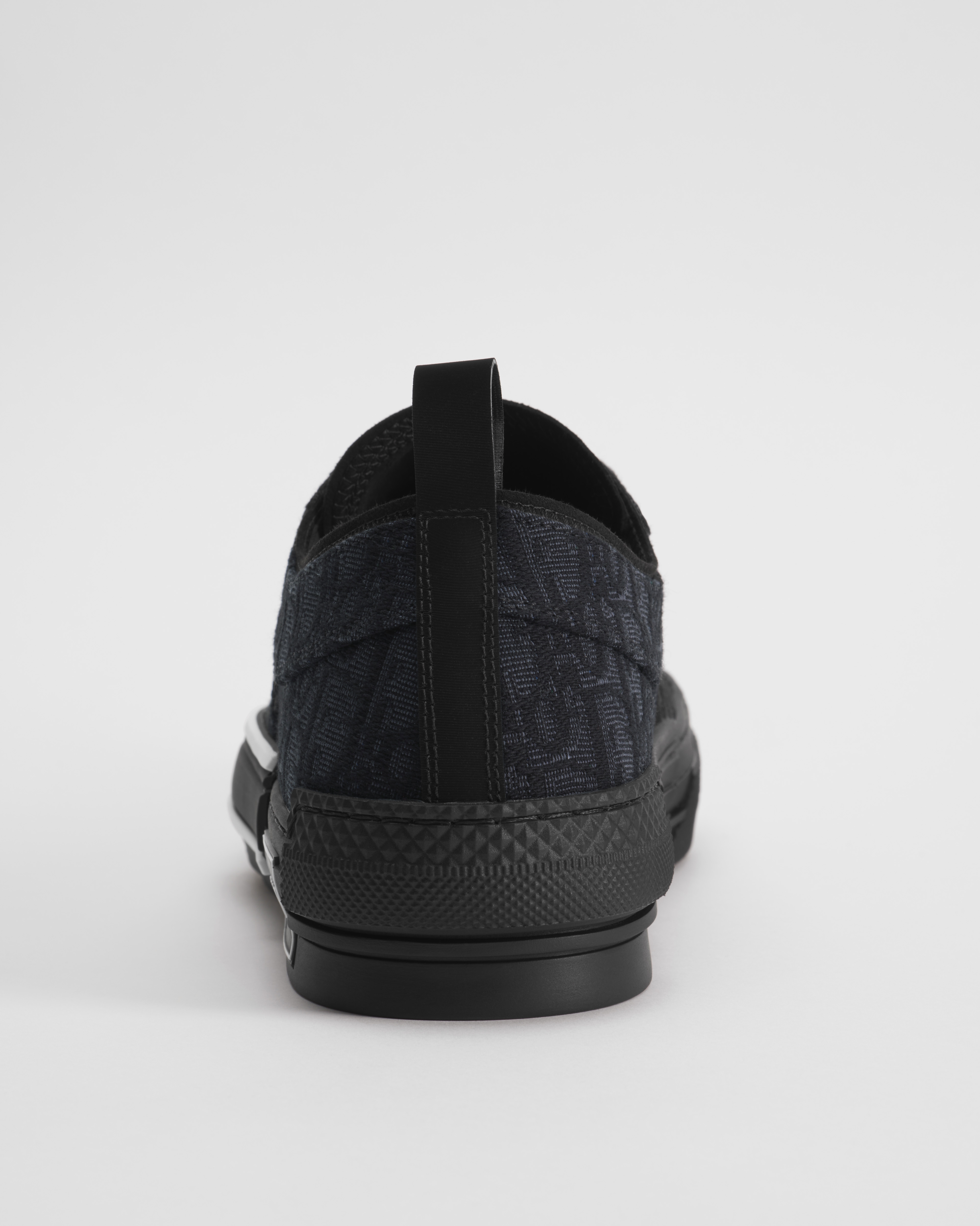 B23 League Low-Top Sneaker Black Dior Oblique Jacquard E08