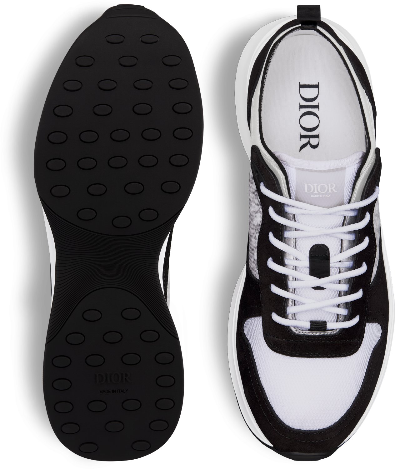 B25 Runner Sneaker Unfolded view