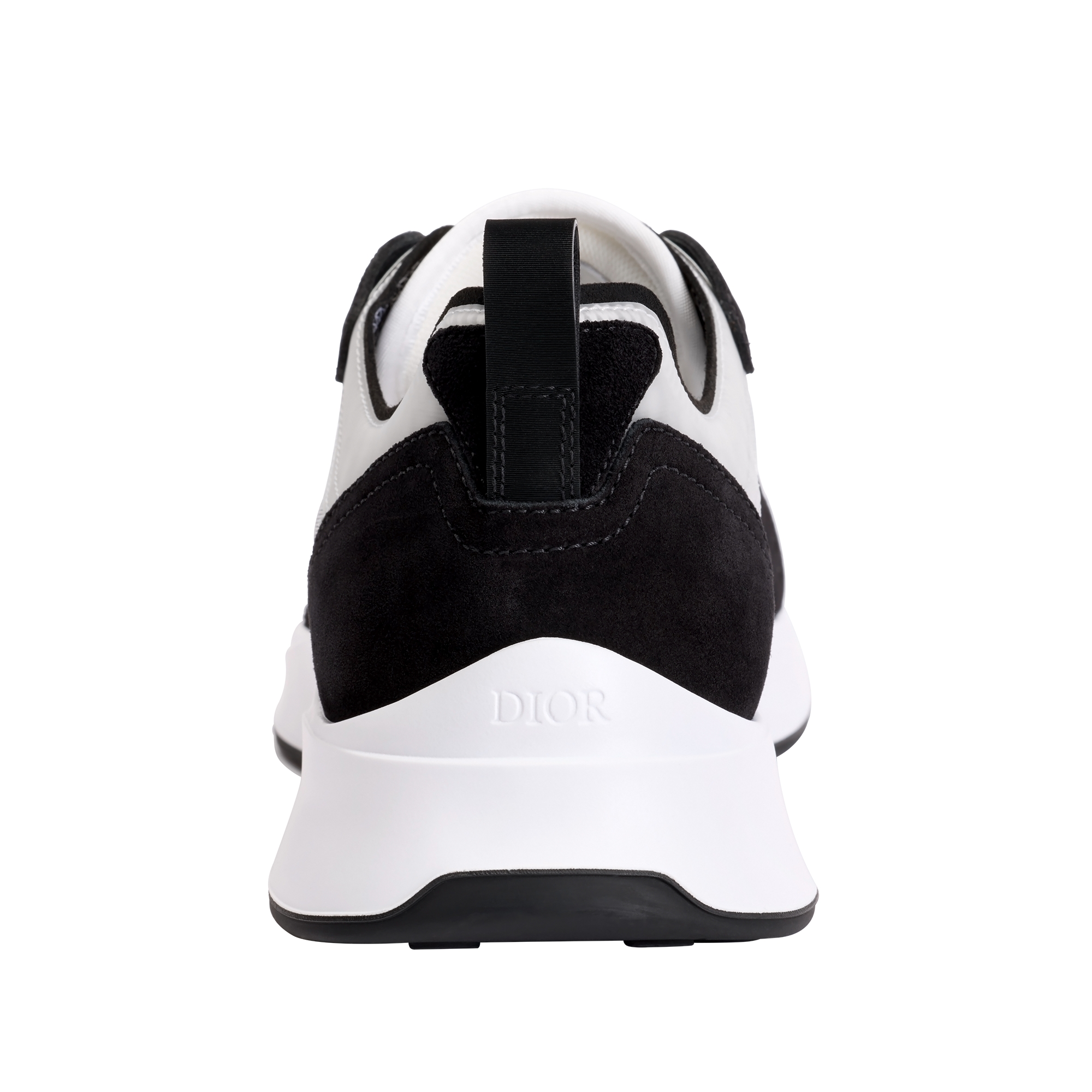 B25 Runner Sneaker Black Suede, White Technical Mesh and Black Dior Oblique Canvas E08