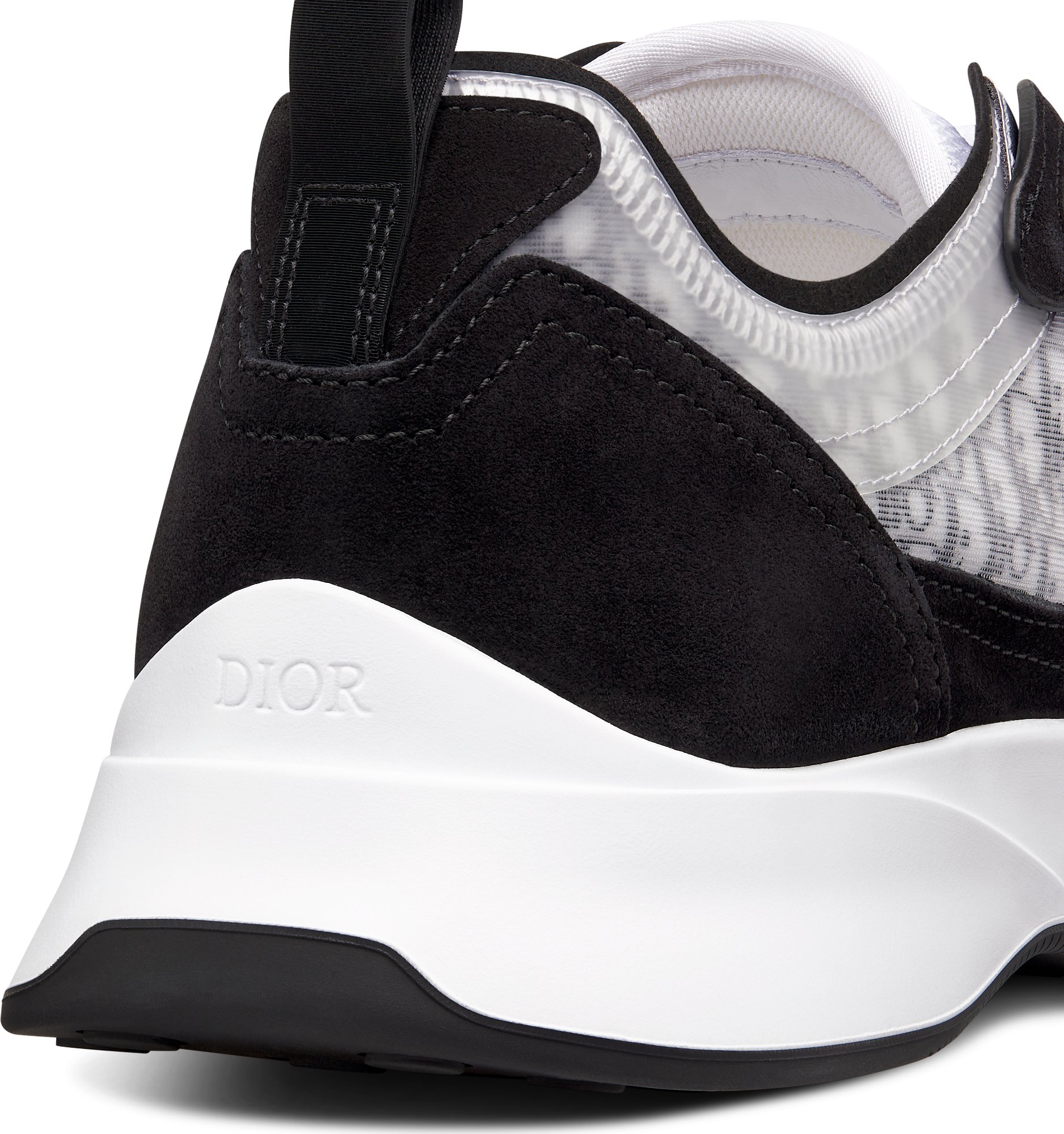 Black and white dior runners sale