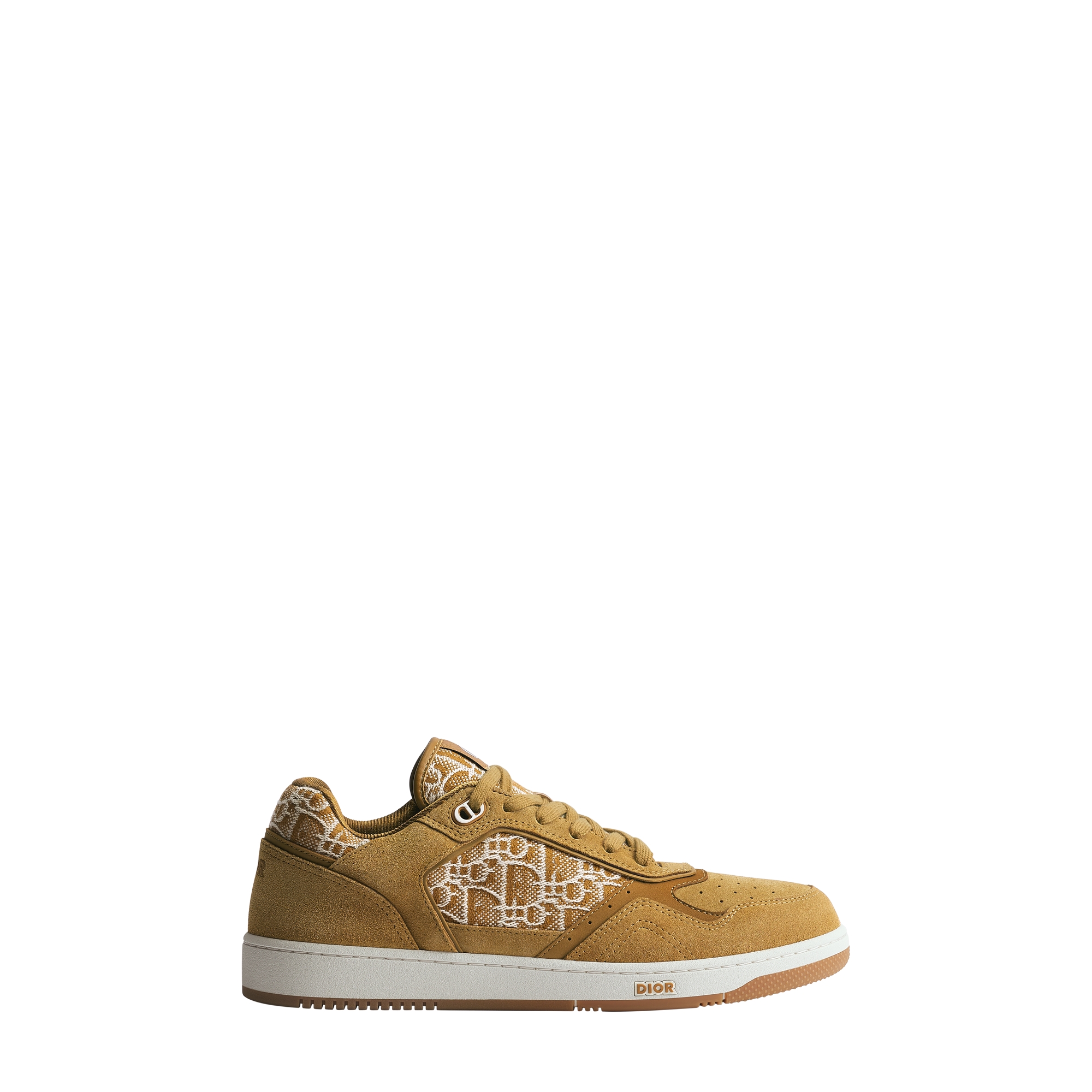  Ante de piel de becerro y Dior Oblique en jacquard marrón coñac