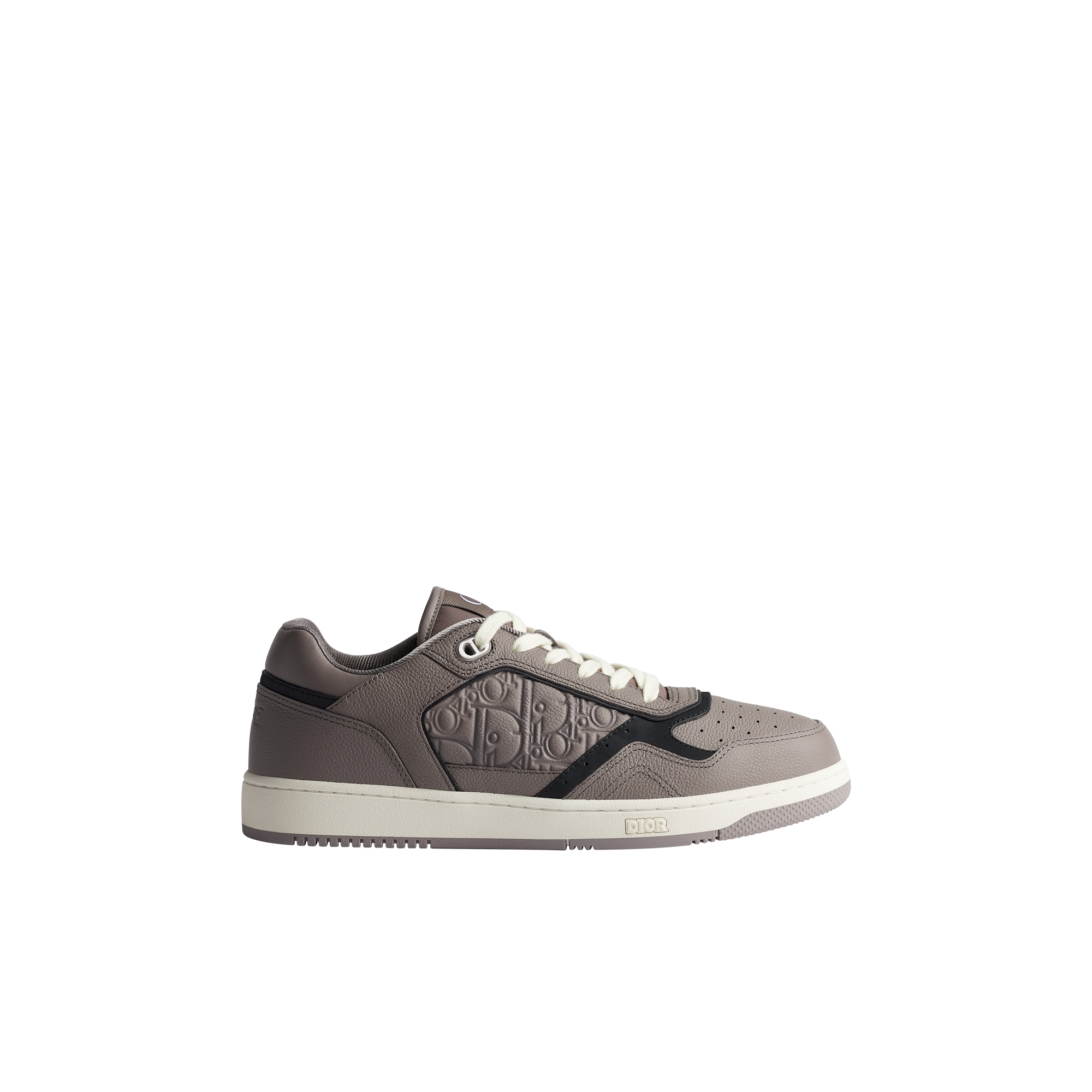  Gray Grained Calfskin and Gray Dior Gravity Leather