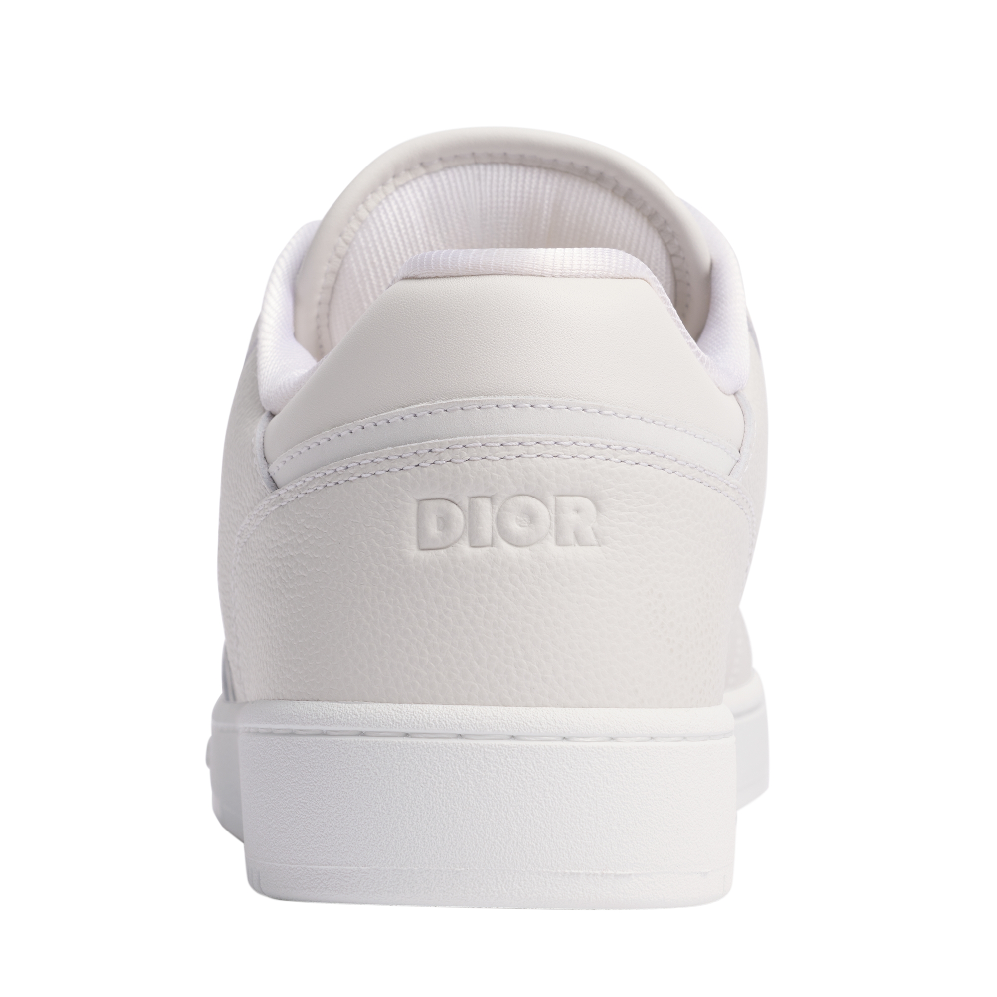 B27 Uptown Low-Top Sneaker White Grained Calfskin and White Dior Gravity Leather E08