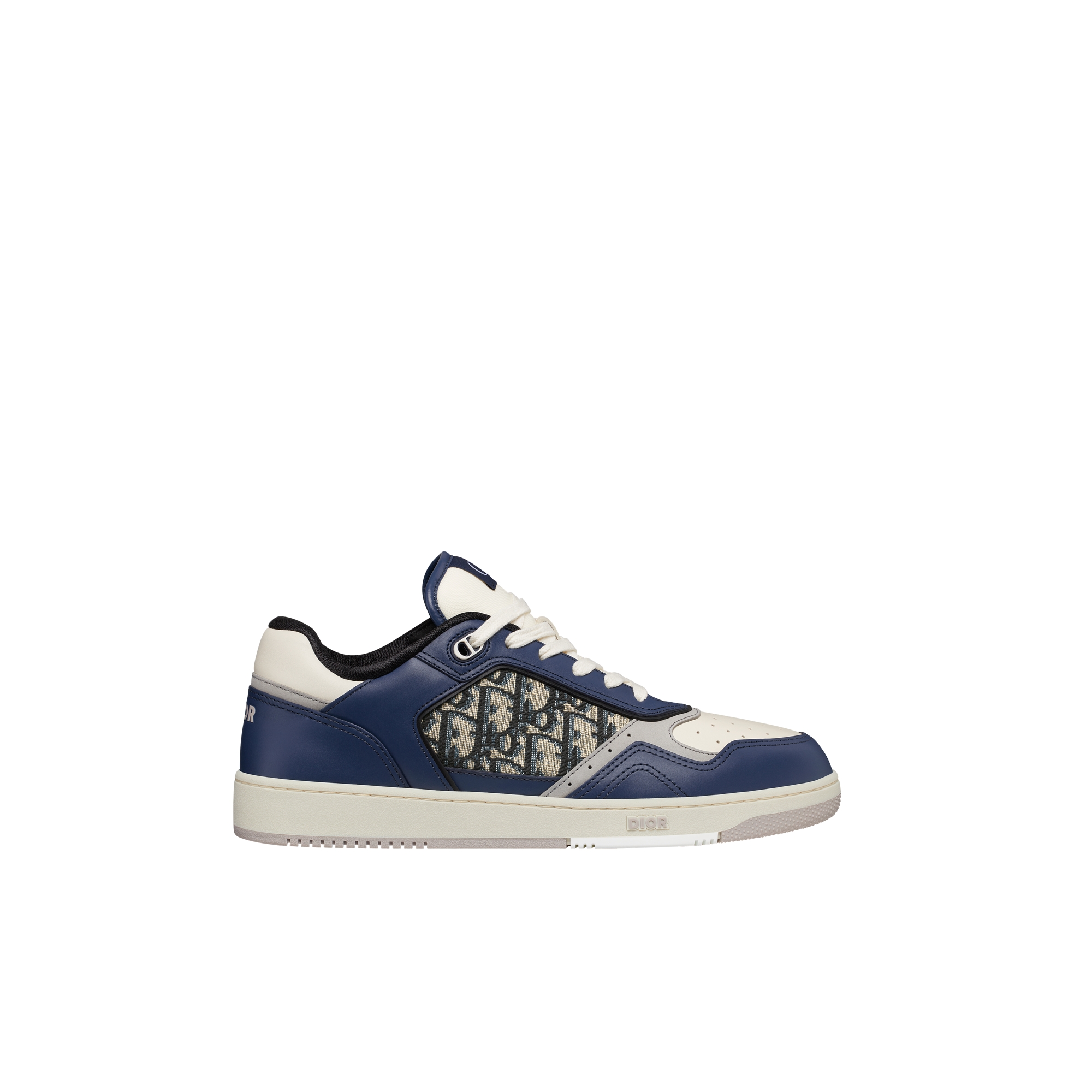  Blue, Cream and Dior Gray Smooth Calfskin with Beige and Black Dior Oblique Jacquard
