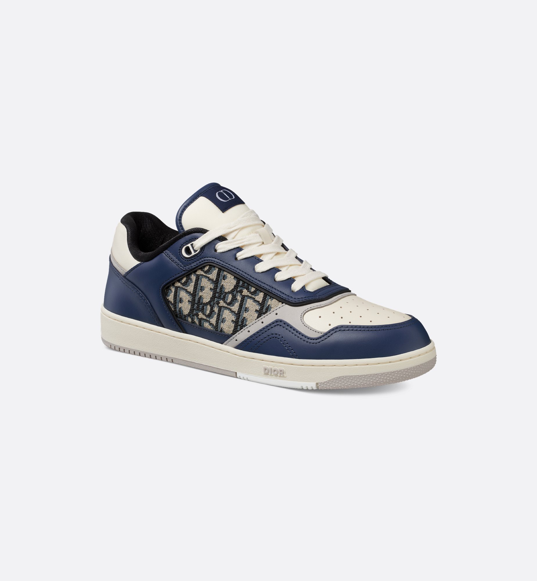 B27 Uptown Low-Top Sneaker Black Smooth Calfskin with Beige B27 Uptown Low-Top Sneaker Black Smooth Calfskin with Beige