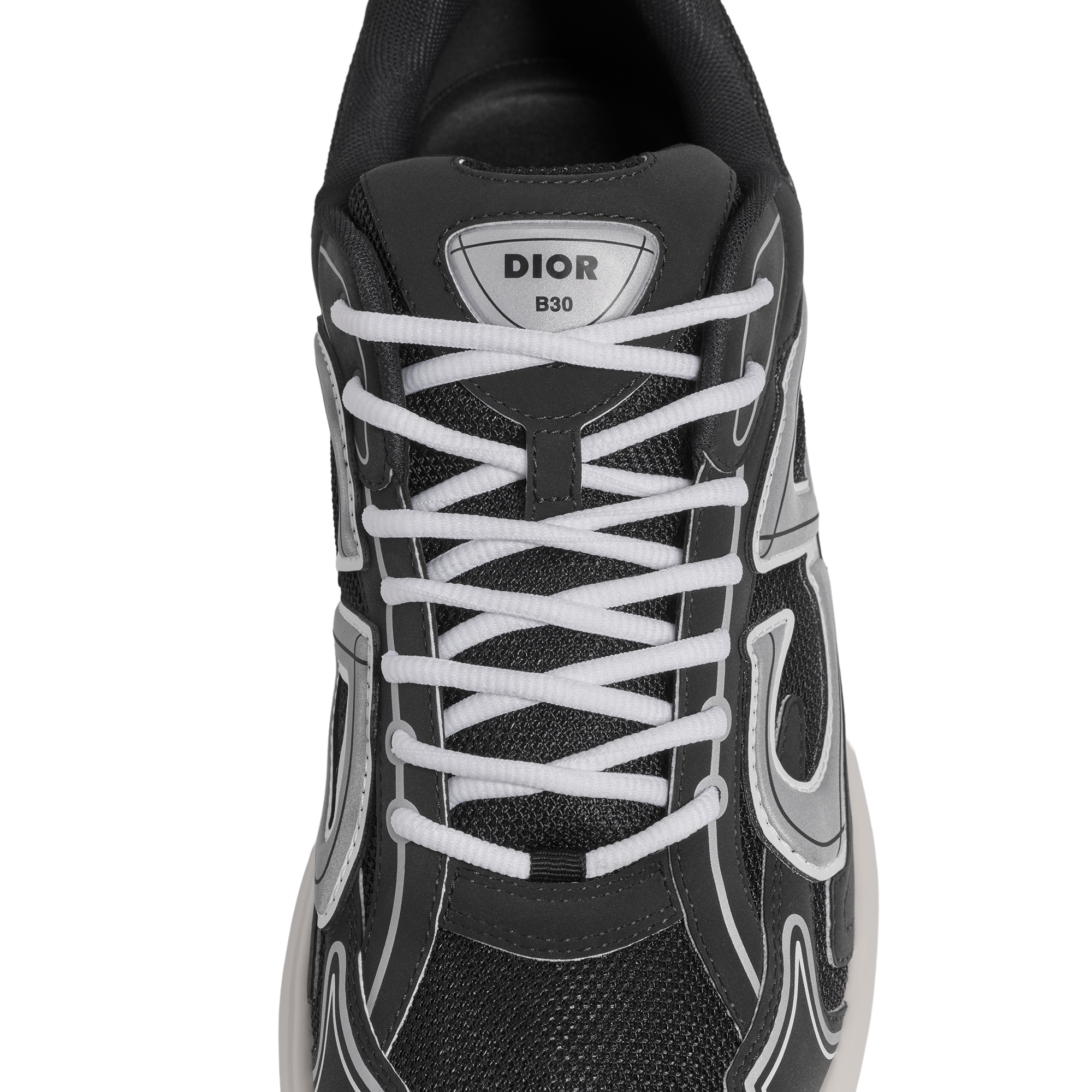 B30 Countdown Sneaker Black Technical Mesh and Black Technical Fabric E11