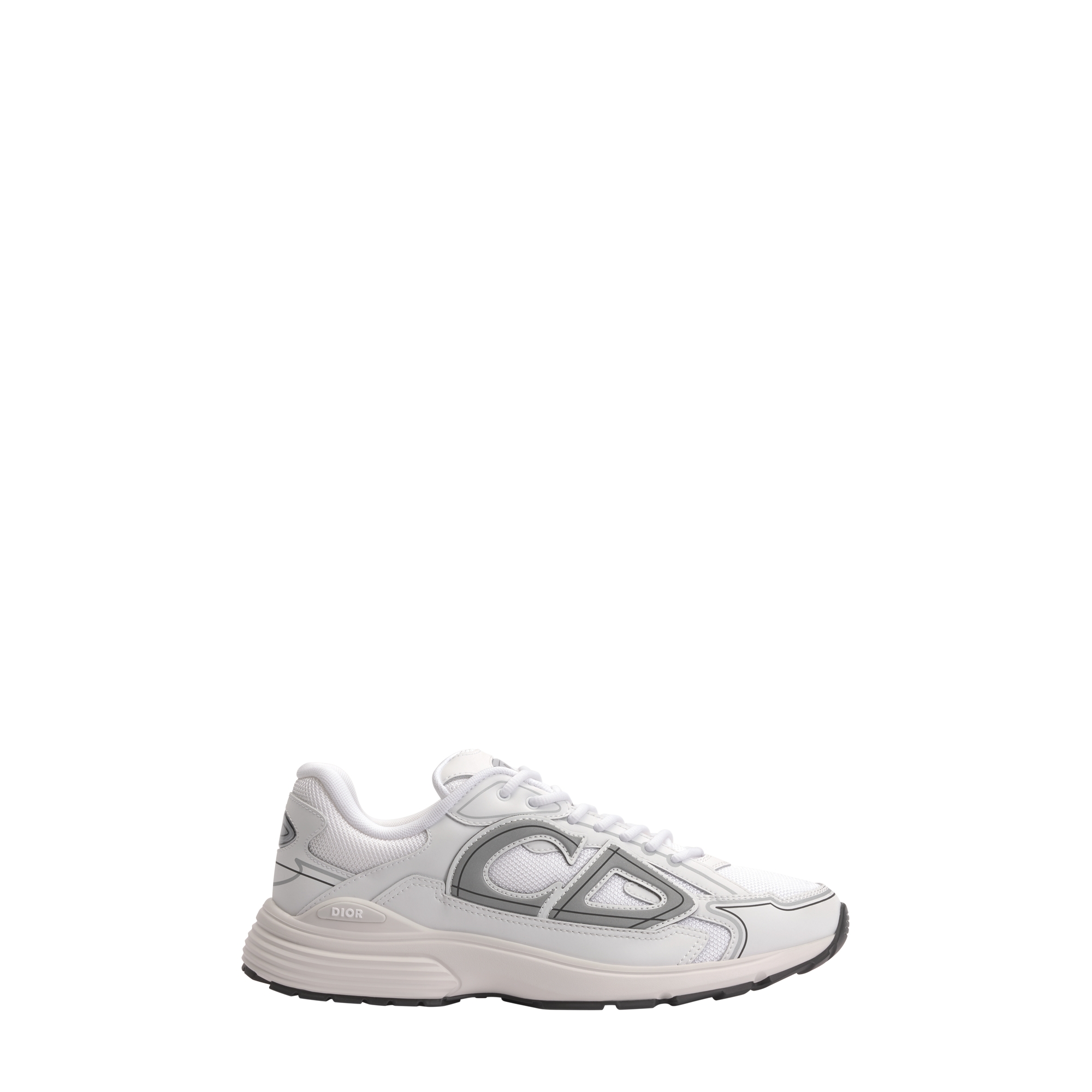 B30 Countdown Sneaker White Technical Mesh and White Technical Fabric E02