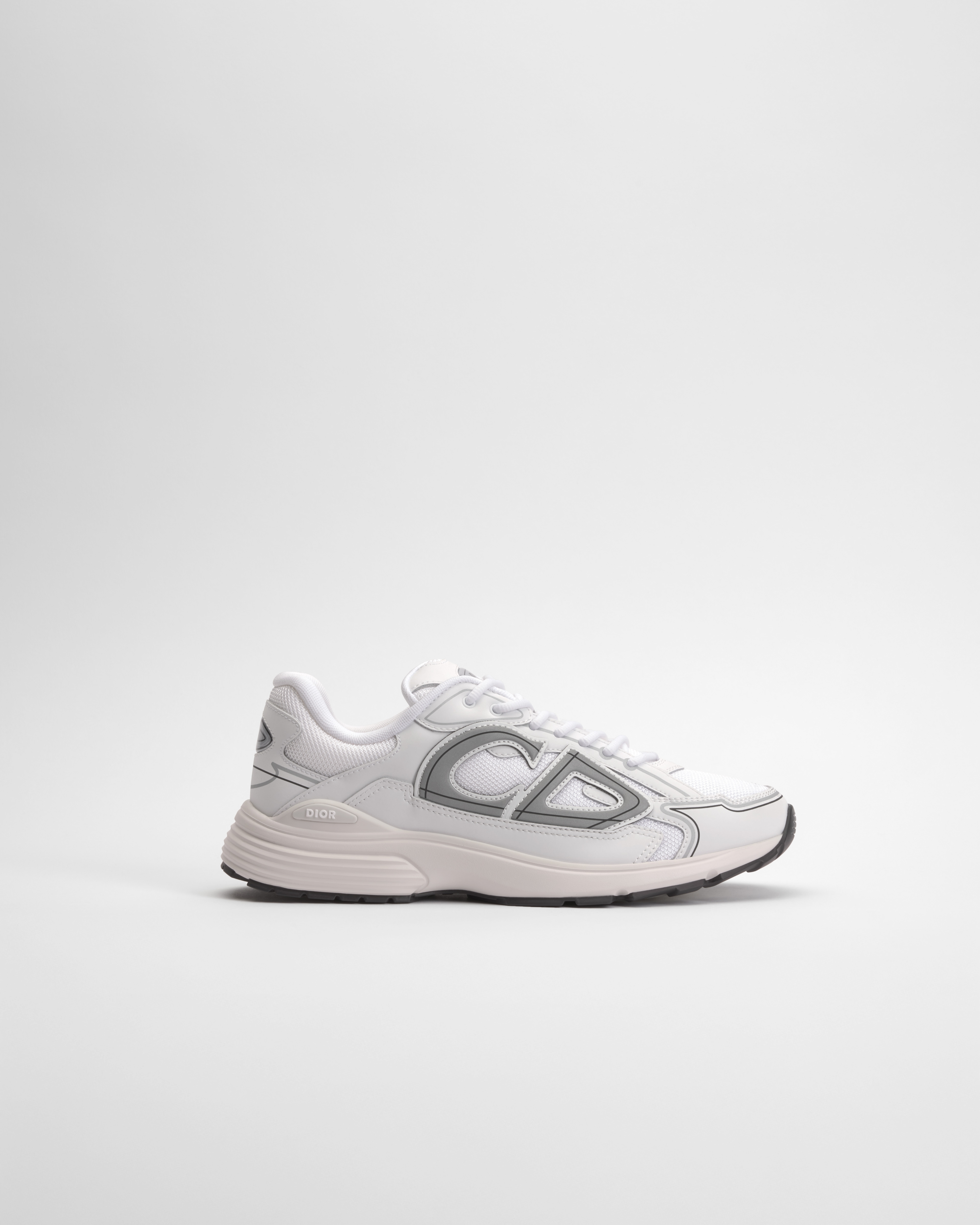 B30 Countdown Sneaker White Technical Mesh and White Technical Fabric E02