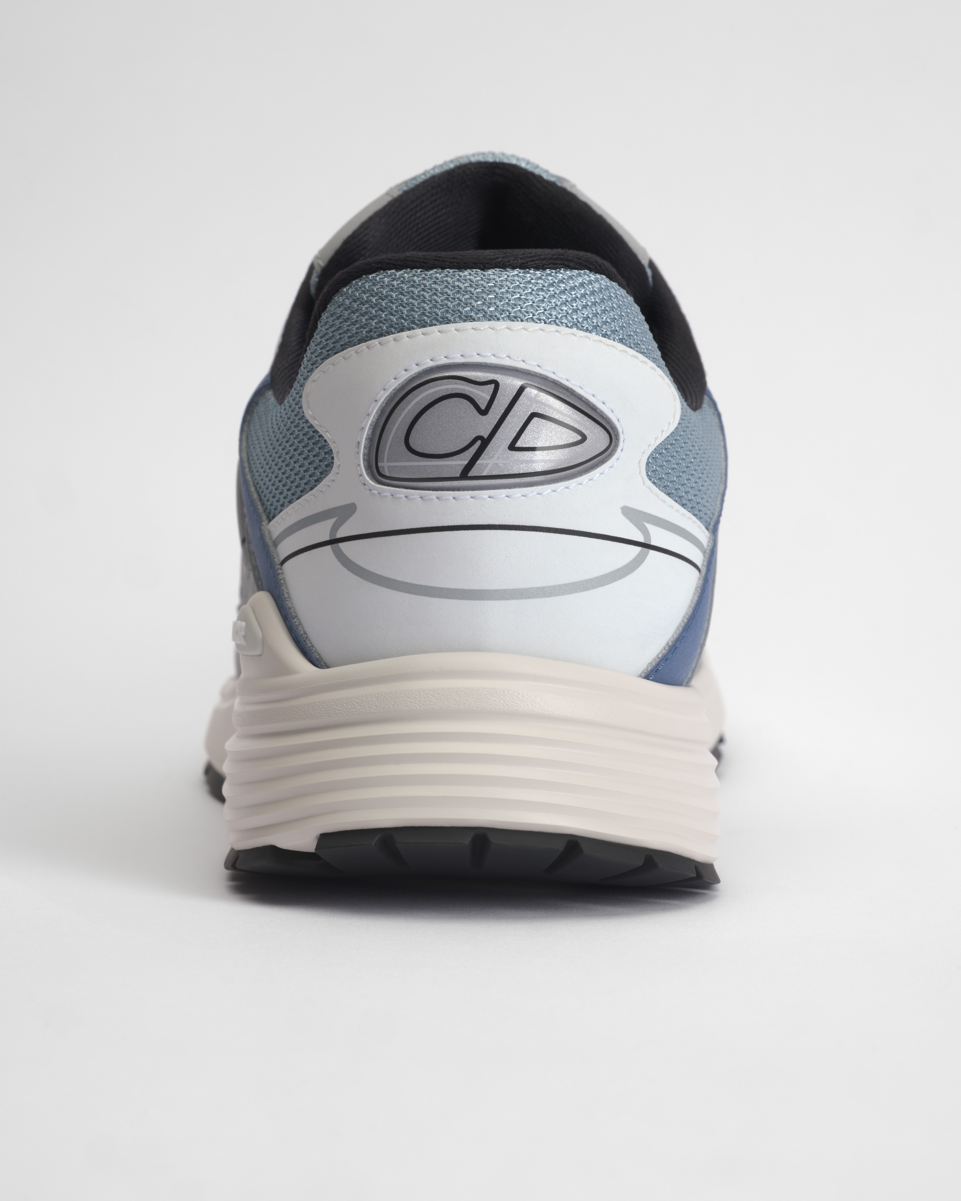 B30 Countdown Sneaker Light Blue Technical Mesh and Blue, Gray and White Technical Fabric E08