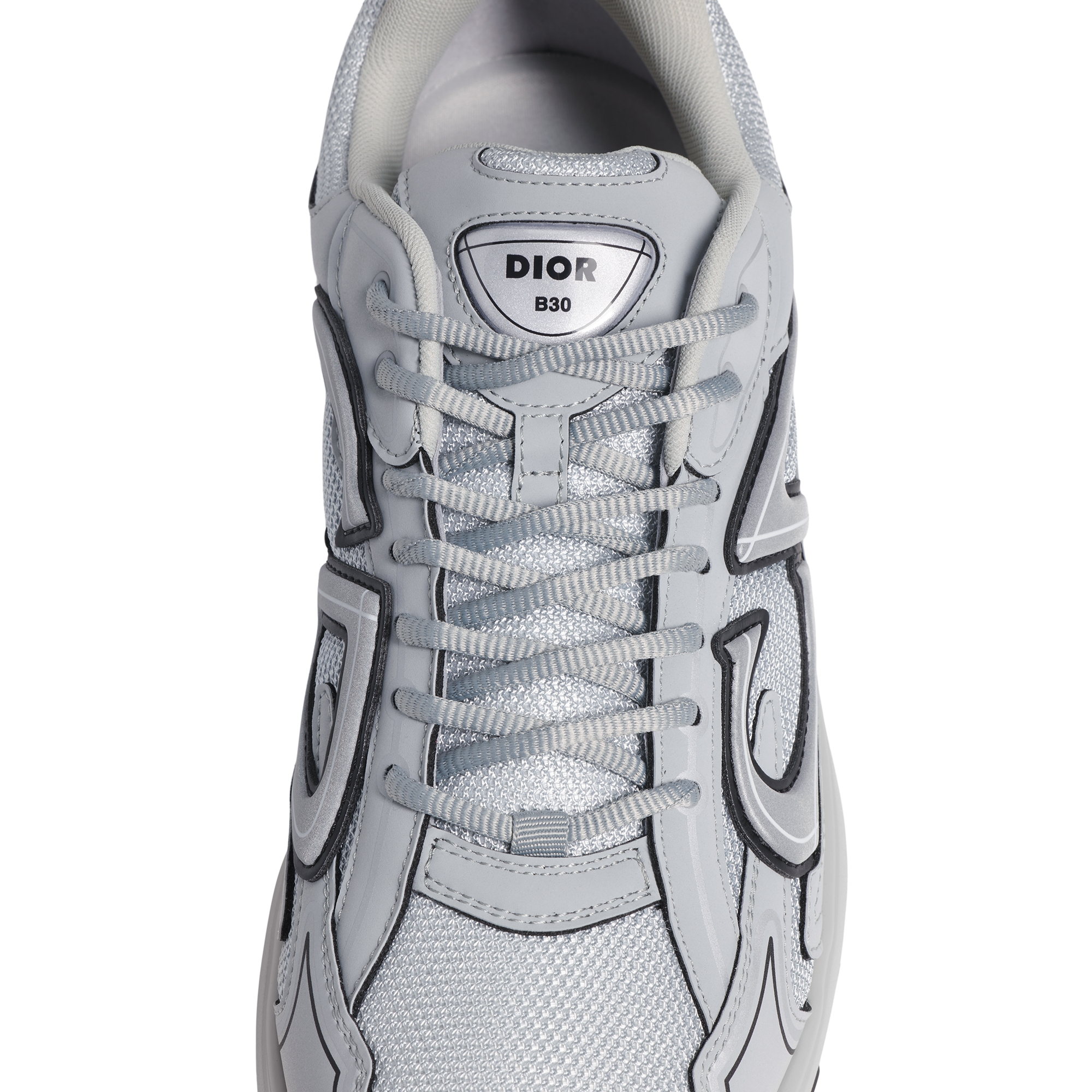 B30 Countdown Sneaker Dior Gray Technical Mesh and Dior Gray Technical Fabric E11