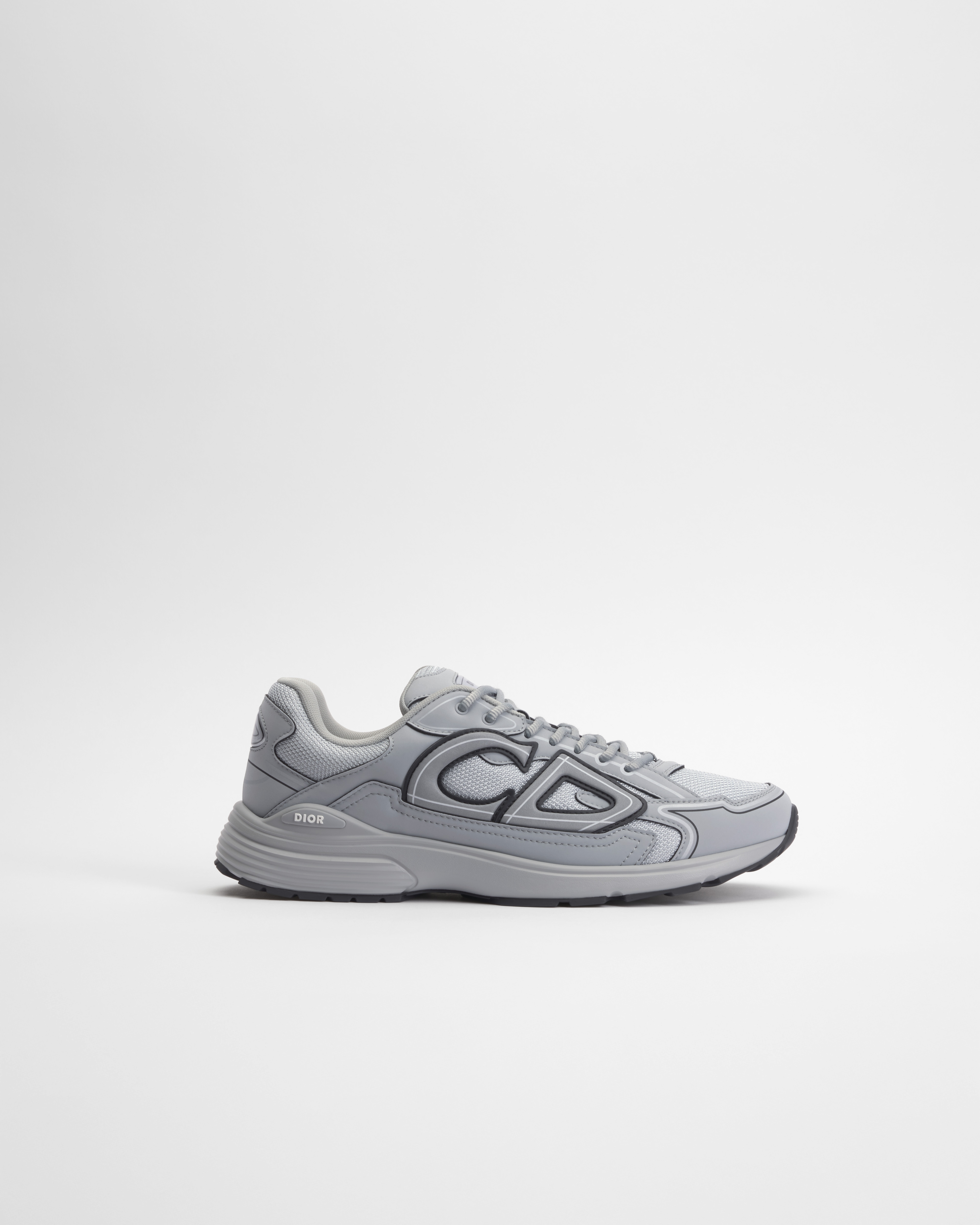 B30 Countdown Sneaker Dior Gray Technical Mesh and Dior Gray Technical Fabric E02
