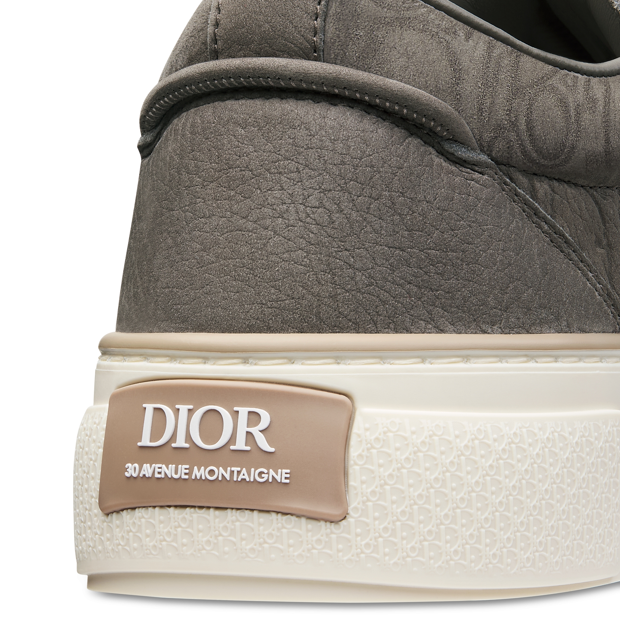 B33 Spin Sneaker Nubukleder und Dior Gravity Nubukleder in Grau E09