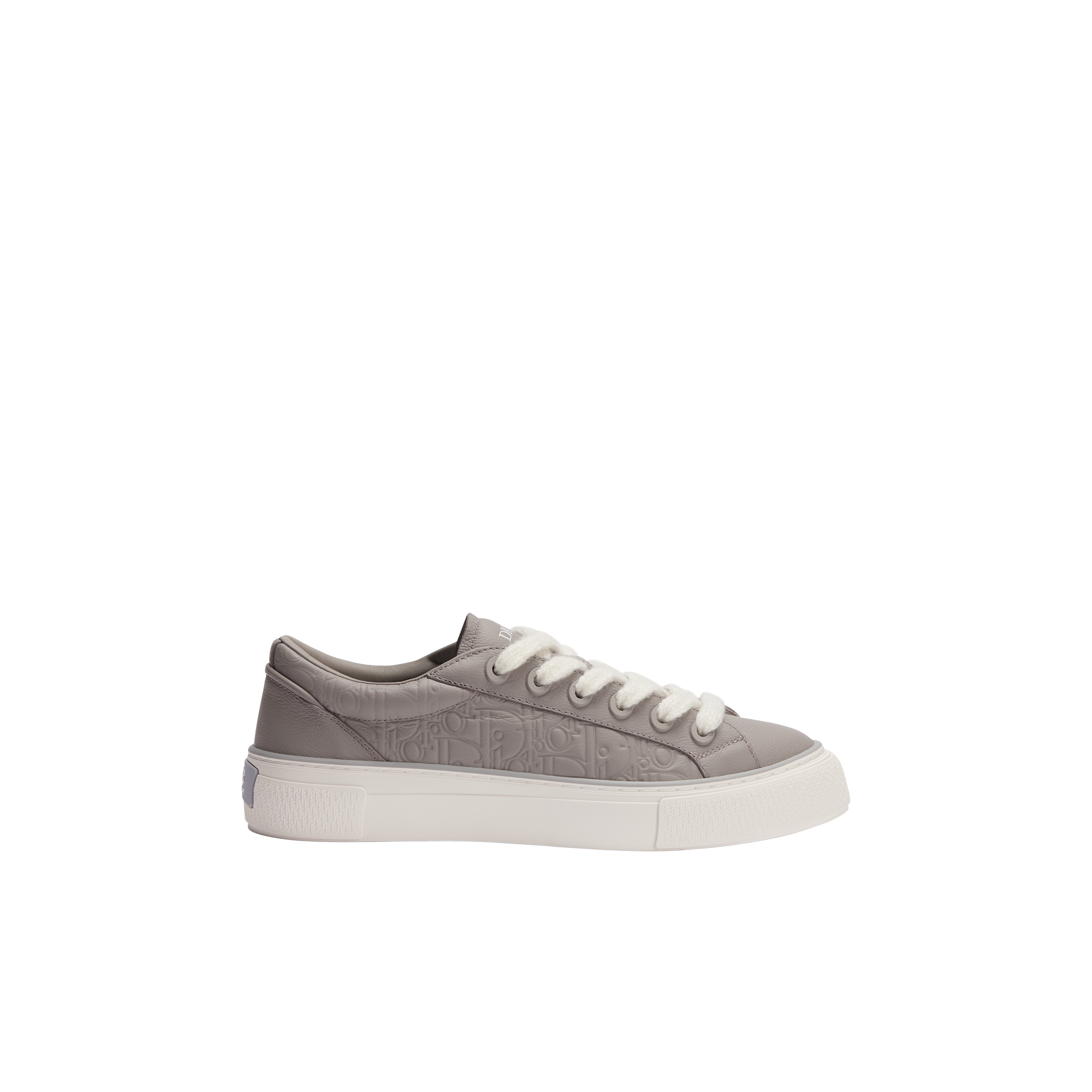  Trianon Gray Grained Calfskin and Trianon Gray Dior Gravity Leather