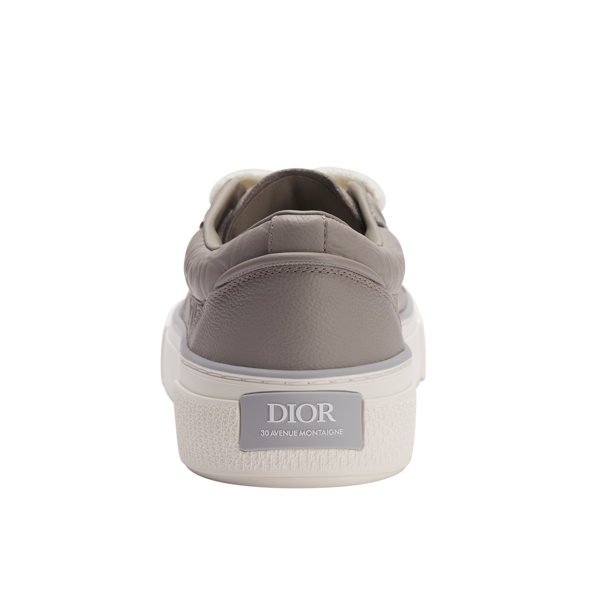 B33 Spin Sneaker Trianon Gray Grained Calfskin and Trianon Gray Dior Gravity Leather E05
