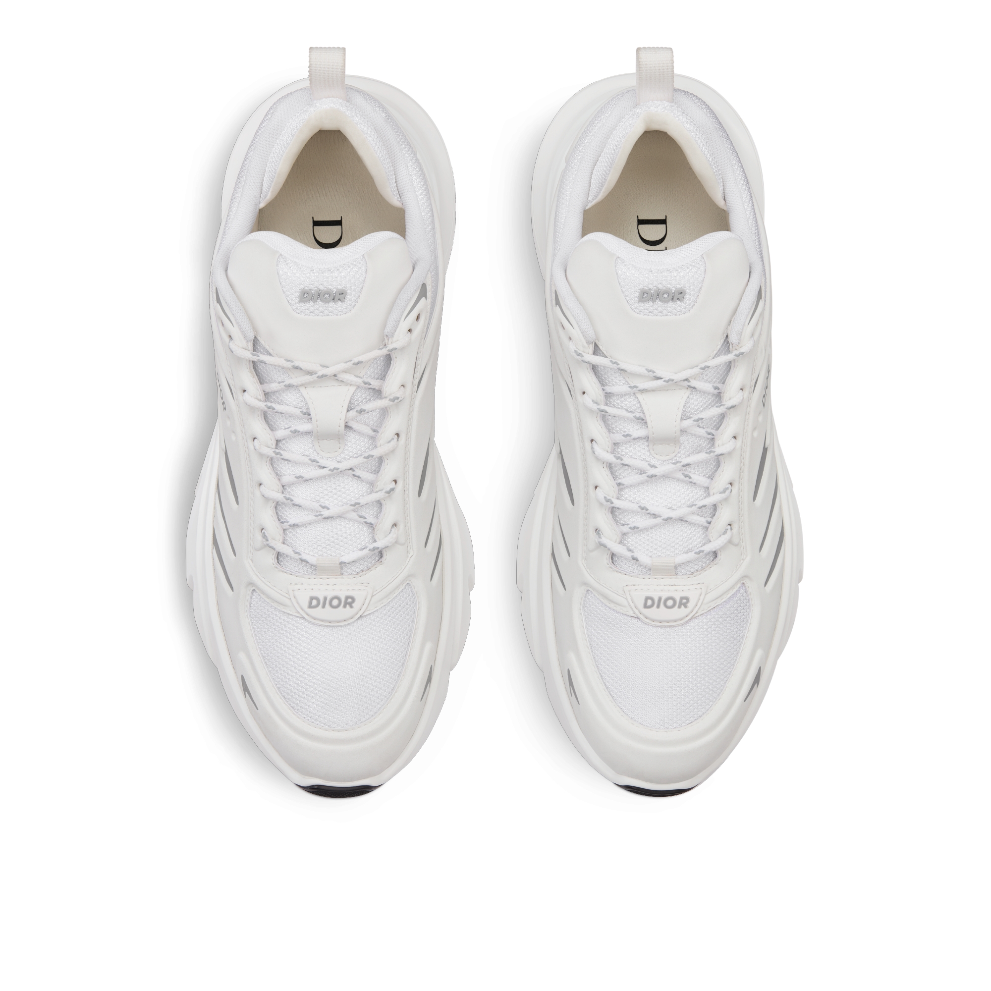 B44 Blade Sneaker White Technical Mesh and White Technical Fabric E06