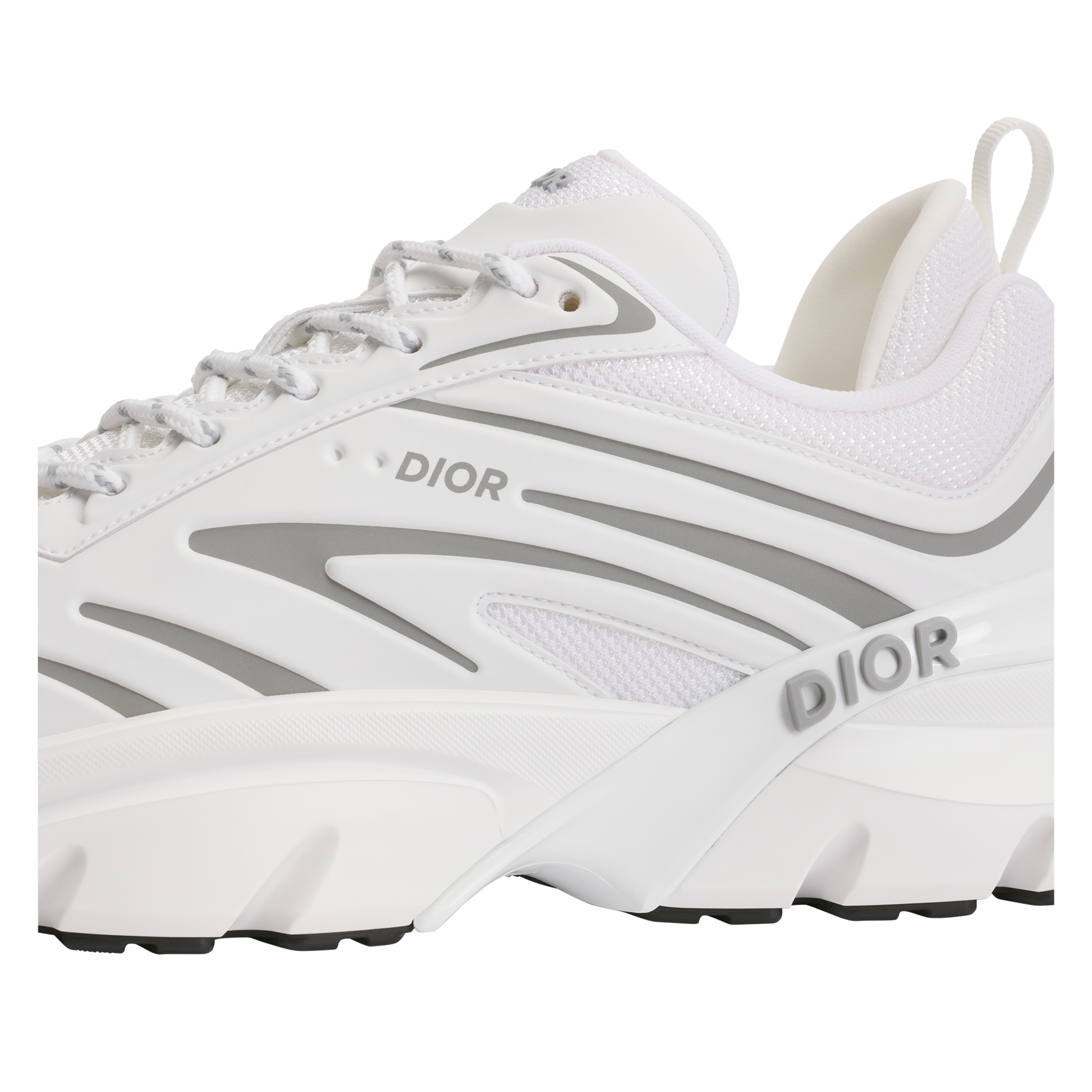 B44 Blade Sneaker White Technical Mesh and White Technical Fabric E11