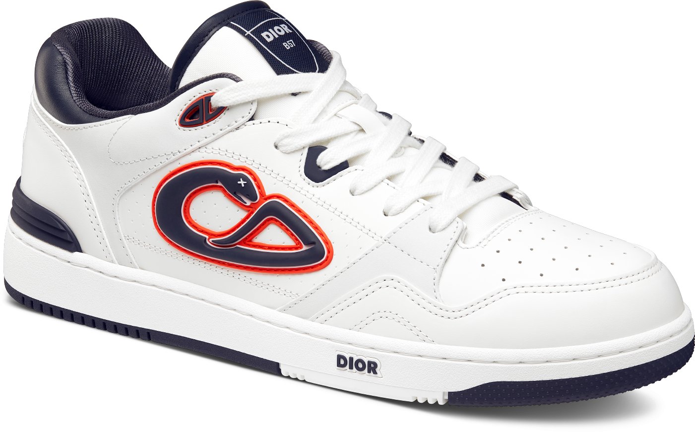 DIOR AND KAWS B57 Dribble 低筒運動鞋 - 獨立編號限量版 aria_threeQuarterClosedView aria_threeQuarterClosedView