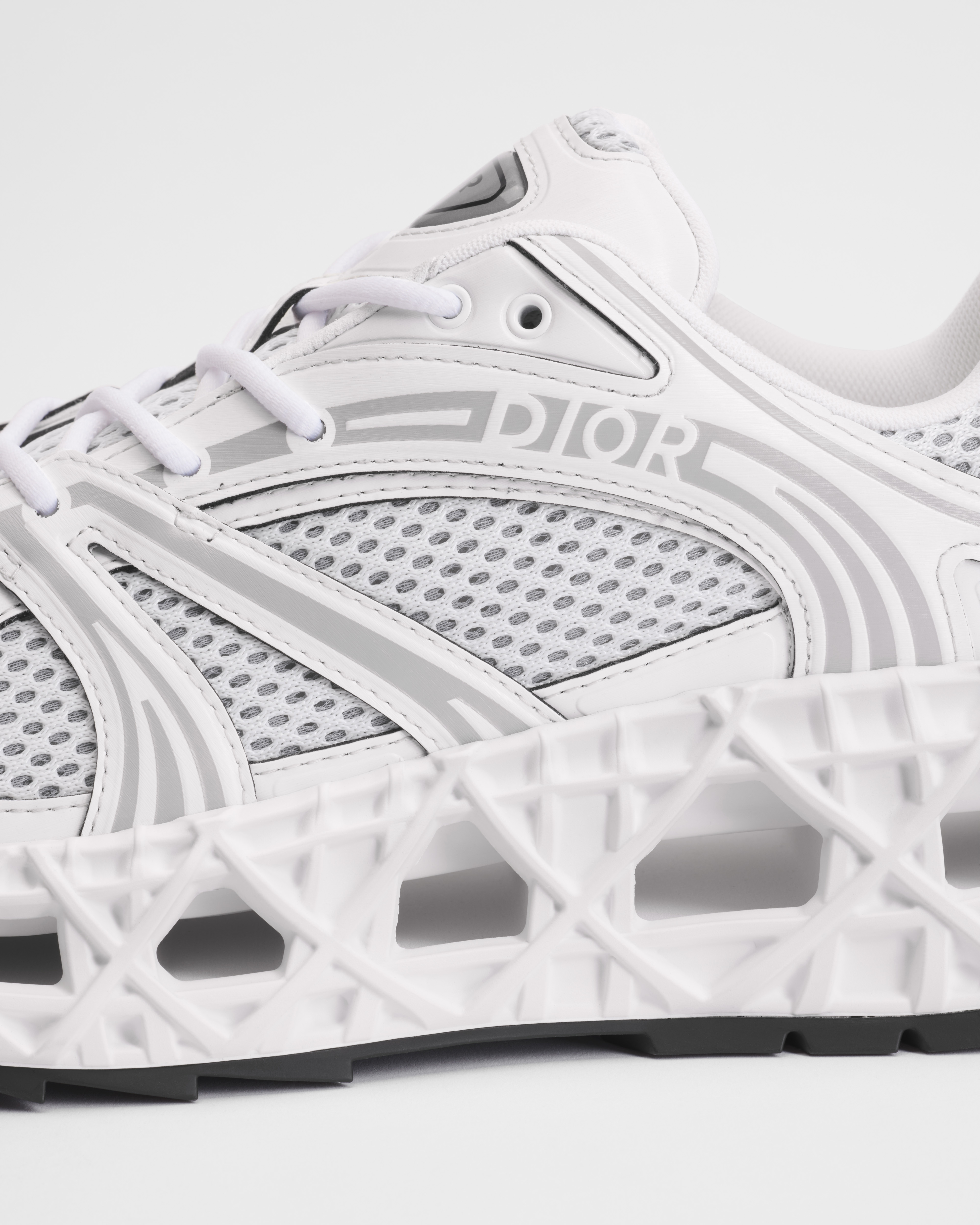 B35 NXXT Sneaker White Technical Fabric and White Technical Mesh E11