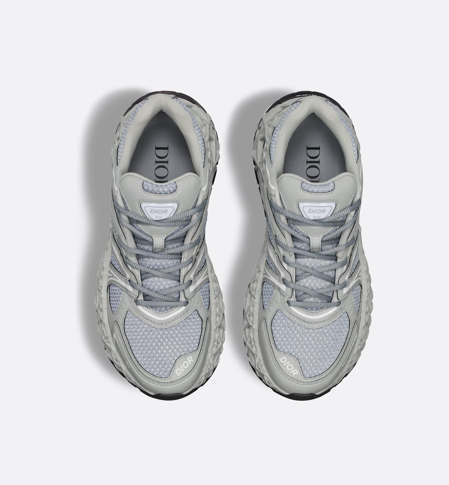B35 NXXT sneaker Gray Technical Fabric and Gray Technical B35 NXXT sneaker Gray Technical Fabric and Gray Technical