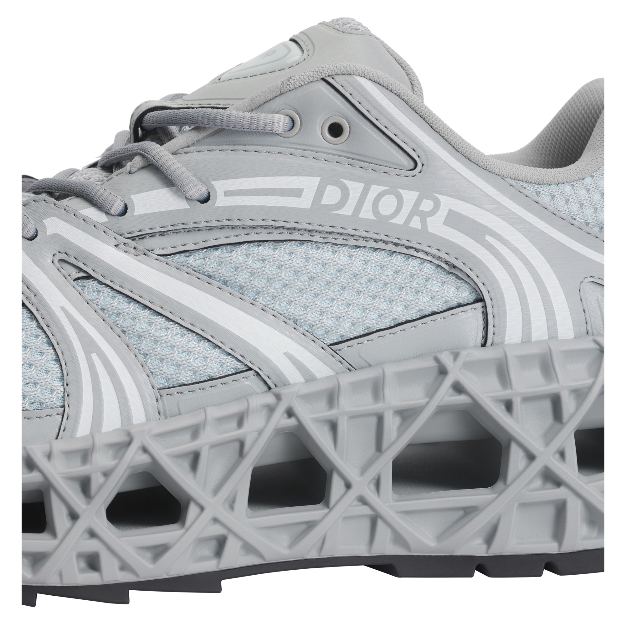 B35 NXXT Sneaker Gray Technical Fabric and Gray Technical Mesh E11