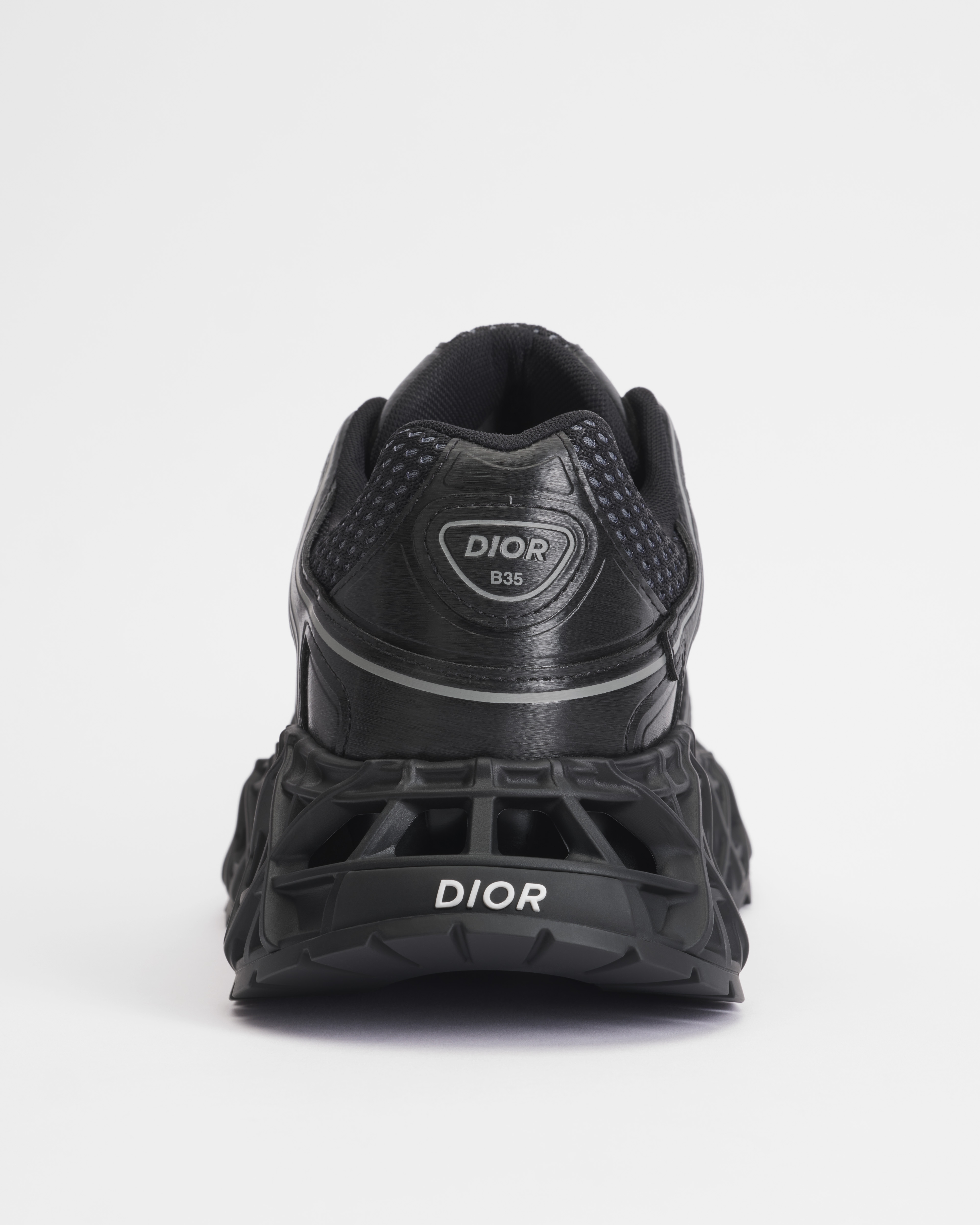 Sneaker B35 NXXT Tissu technique noir et maille technique noire E08