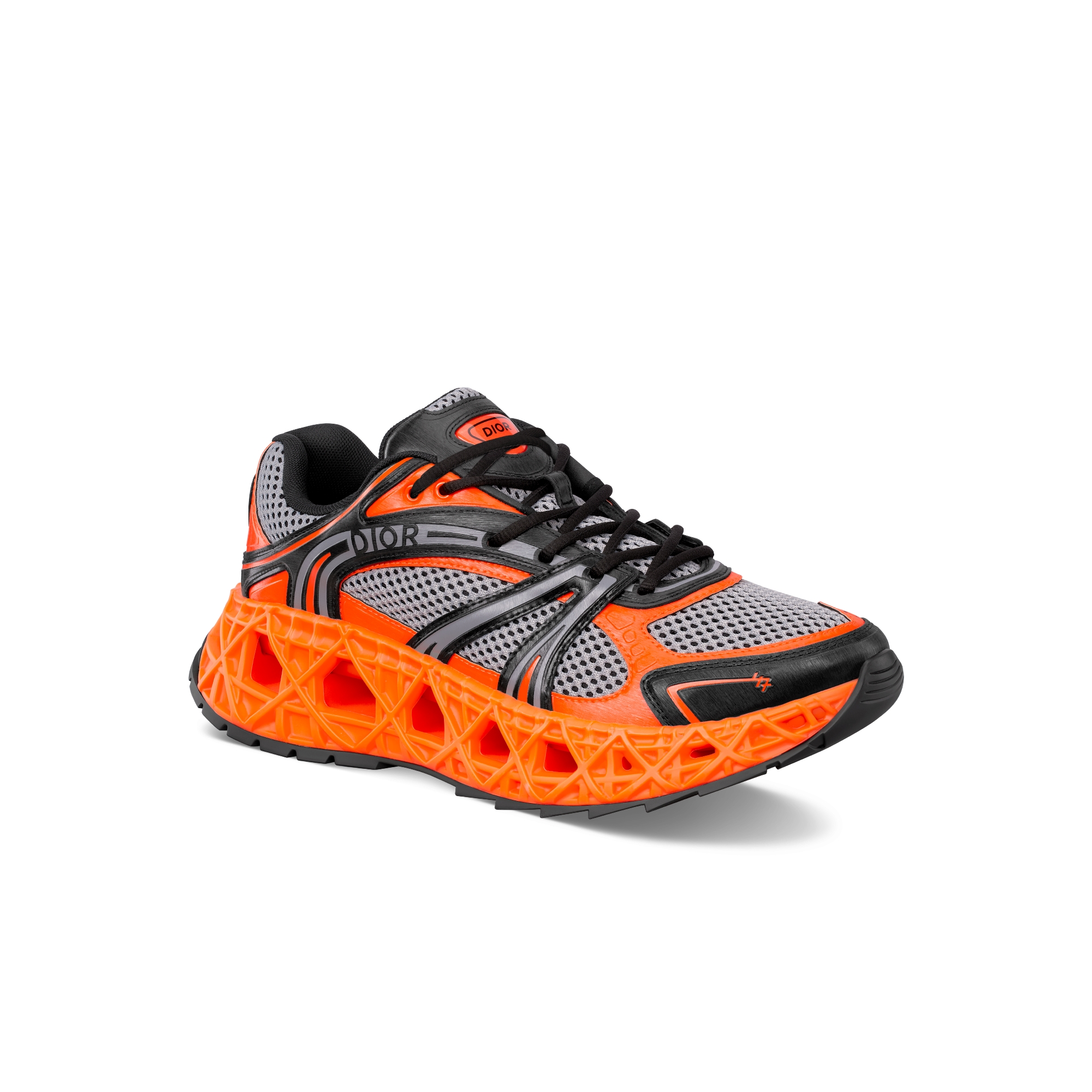 【新品】DIOR ロゴ メッシュ 靴下 S レッド 靴紐ロゴがかわいい♥【Dior】WALK'N'DIOR スニーカー2色 (Dior