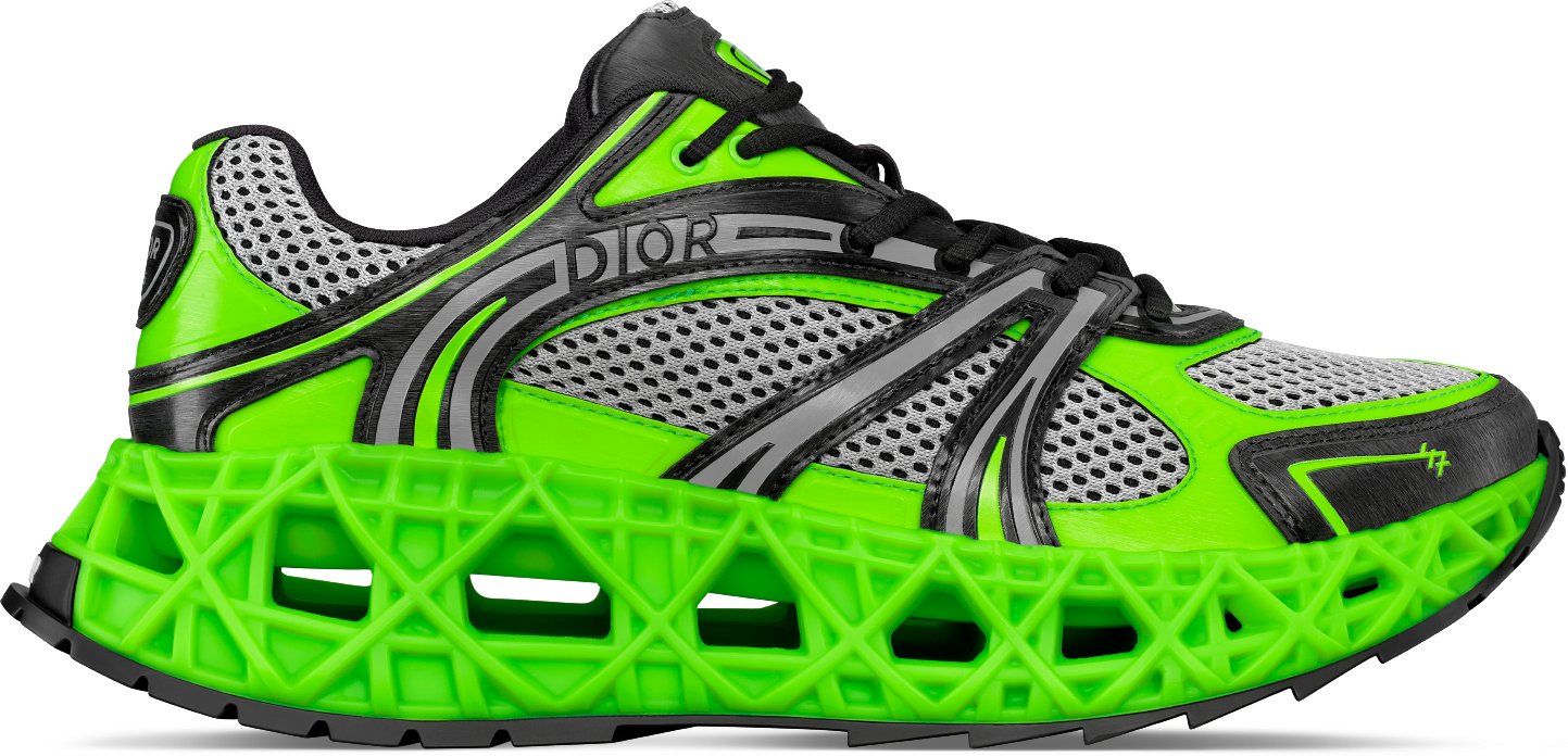 【周りと差がつく♪】DIOR B35 NXXT スニーカー B35 NXXT Sneaker White Technical Fabric and White Technical