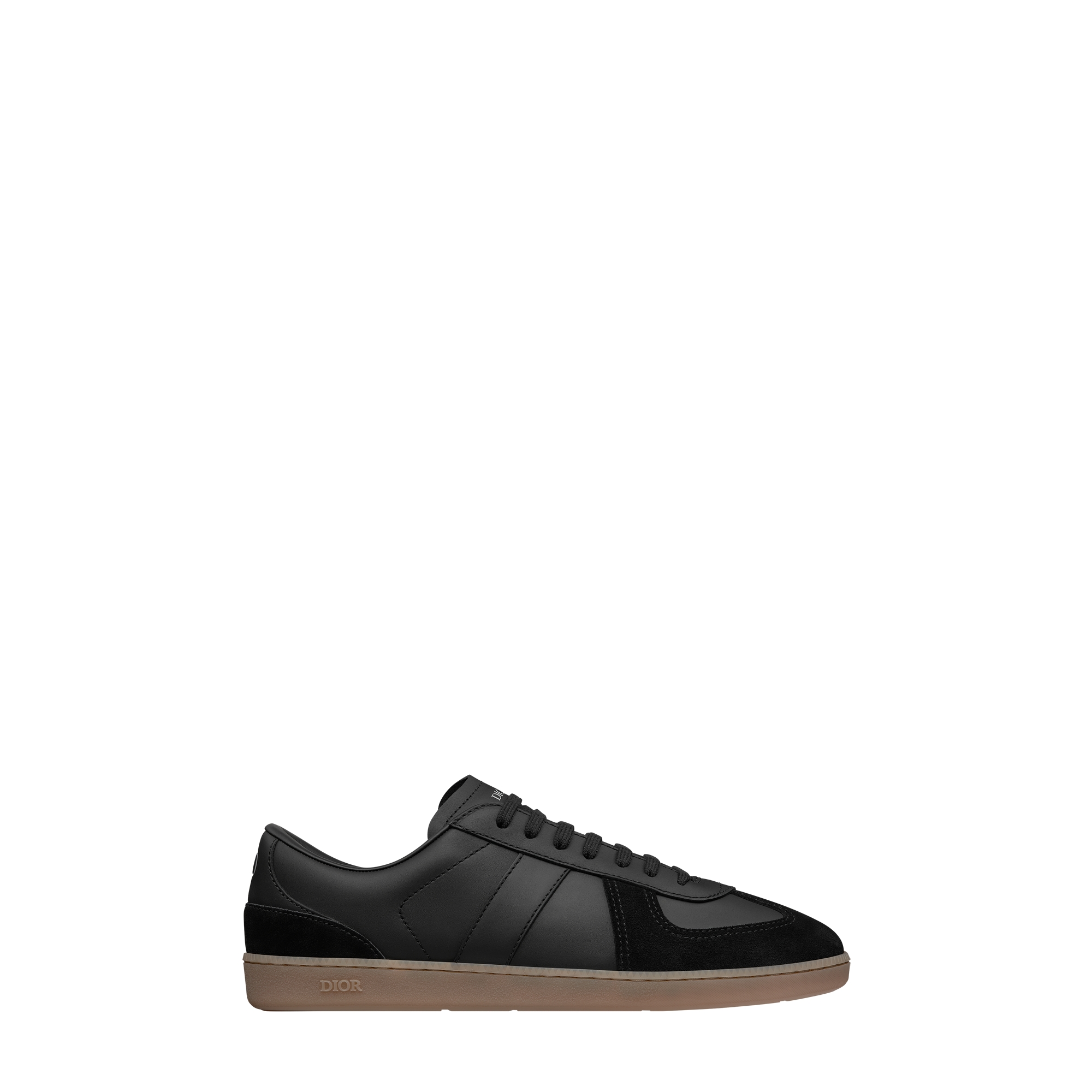  Black Smooth Calfskin and Black Suede